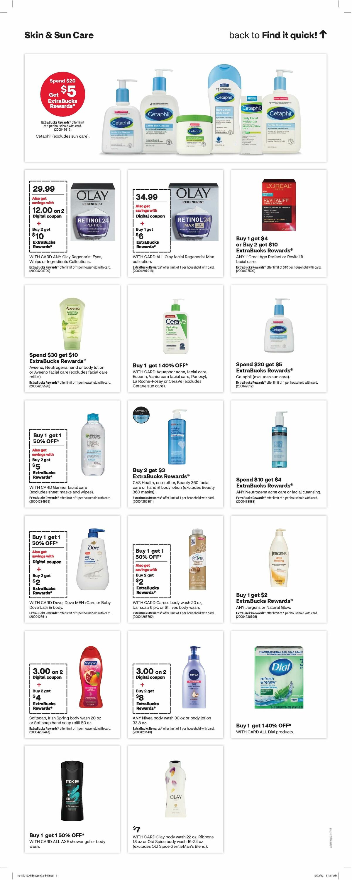 CVS Pharmacy Weekly Ad from October 15