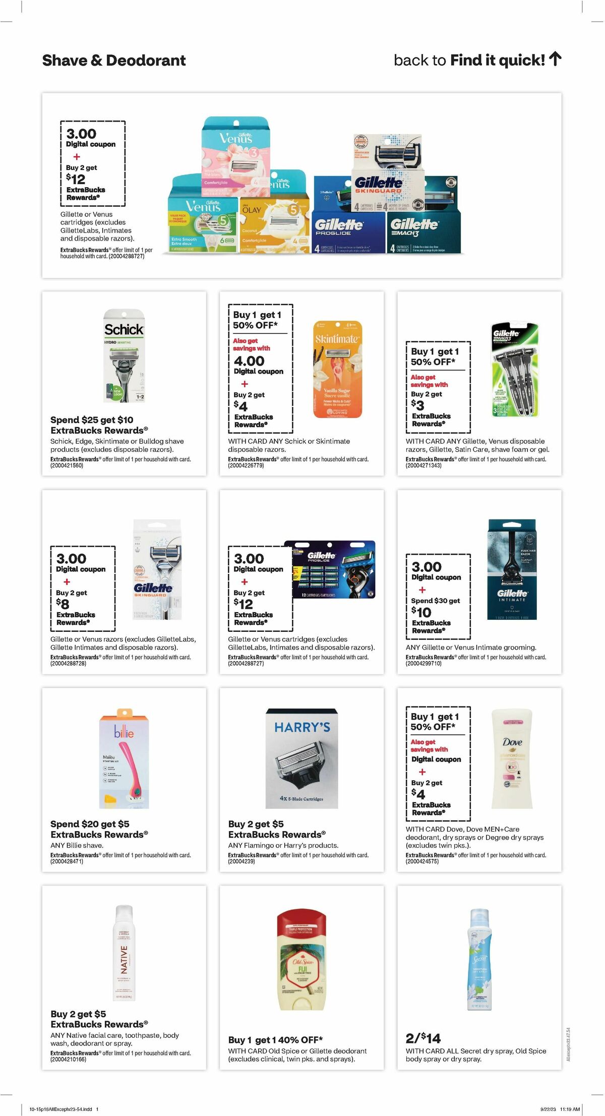 CVS Pharmacy Weekly Ad from October 15