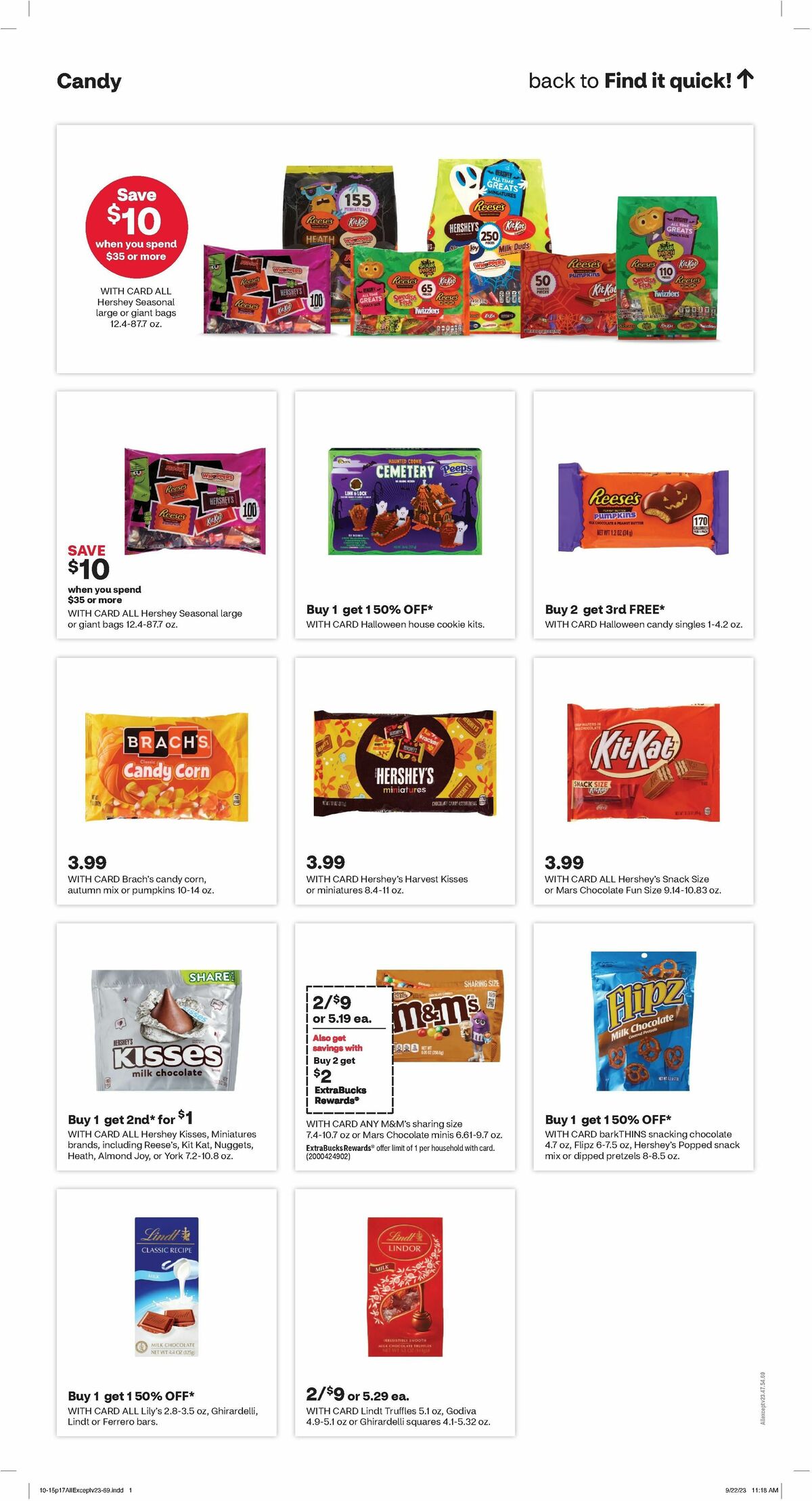 CVS Pharmacy Weekly Ad from October 15