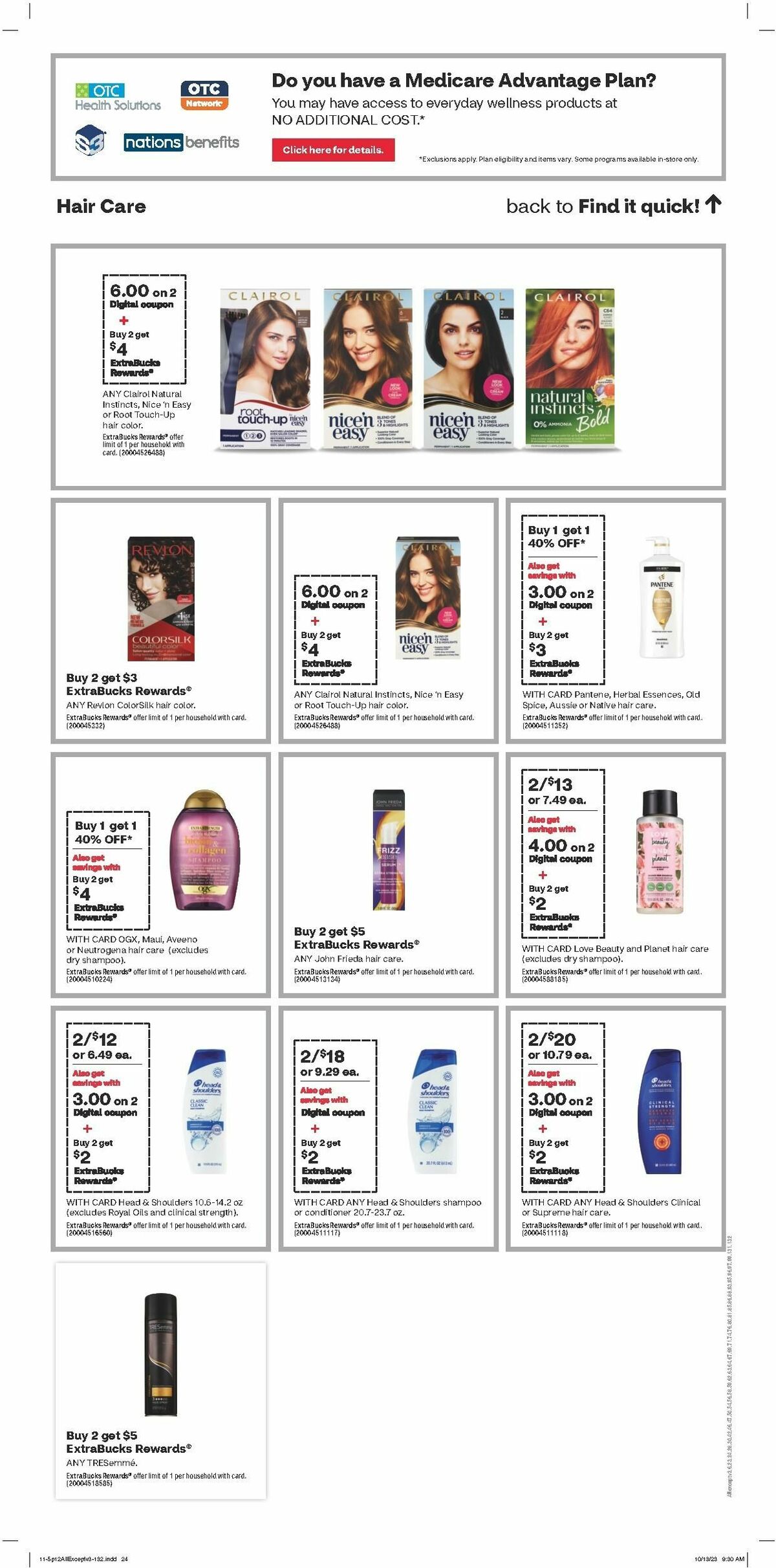 CVS Pharmacy Weekly Ad from November 5