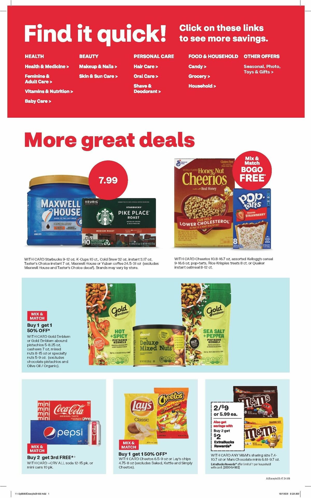 CVS Pharmacy Weekly Ad from November 5
