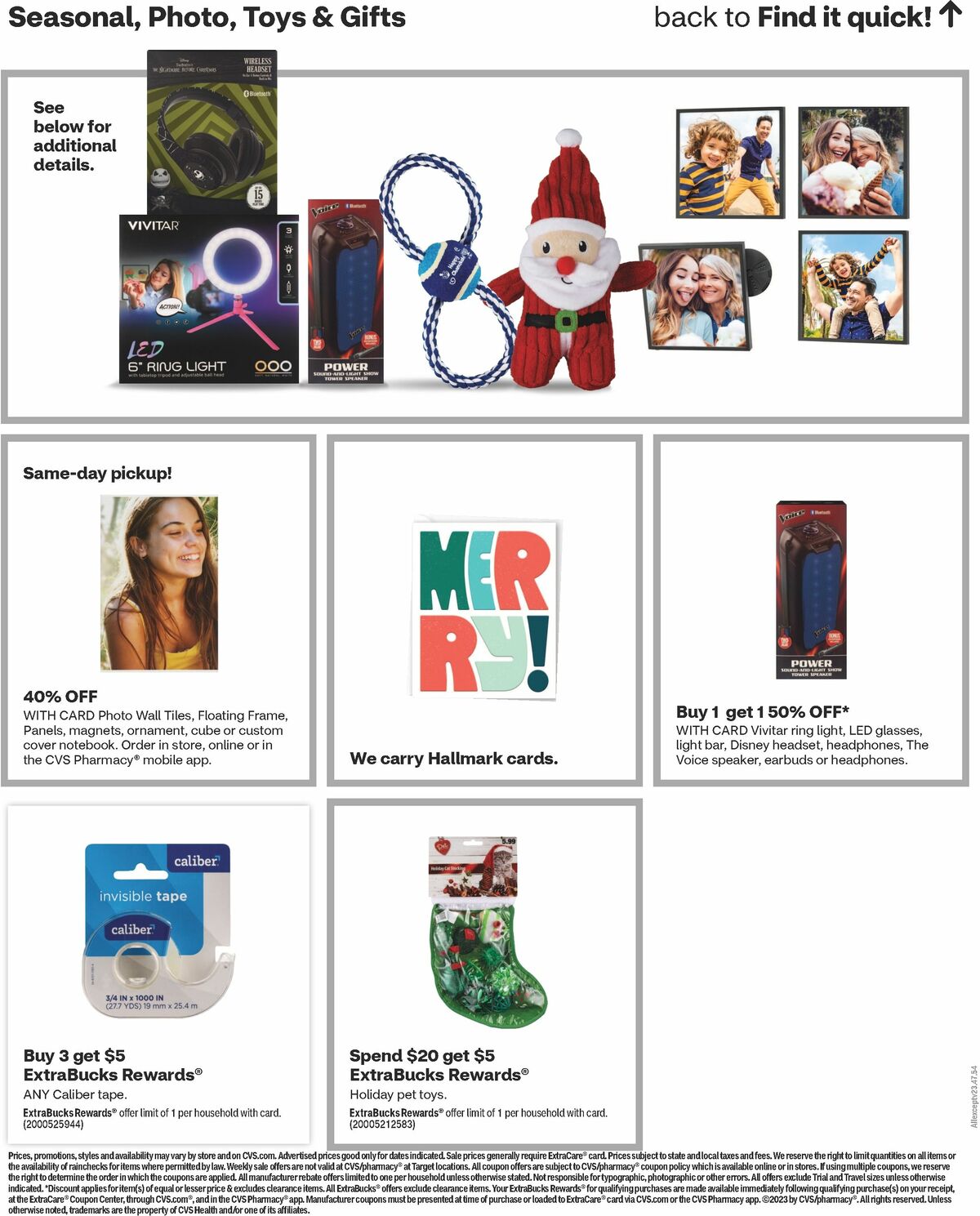 CVS Pharmacy Weekly Ad from December 24