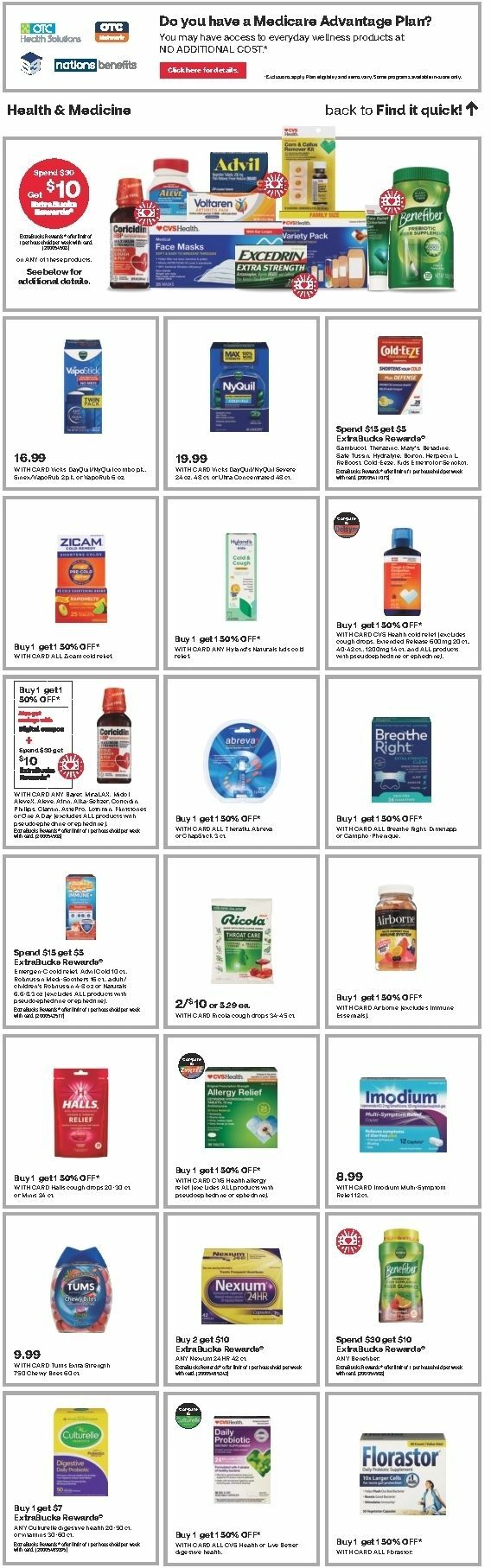 CVS Pharmacy Weekly Ad from January 7