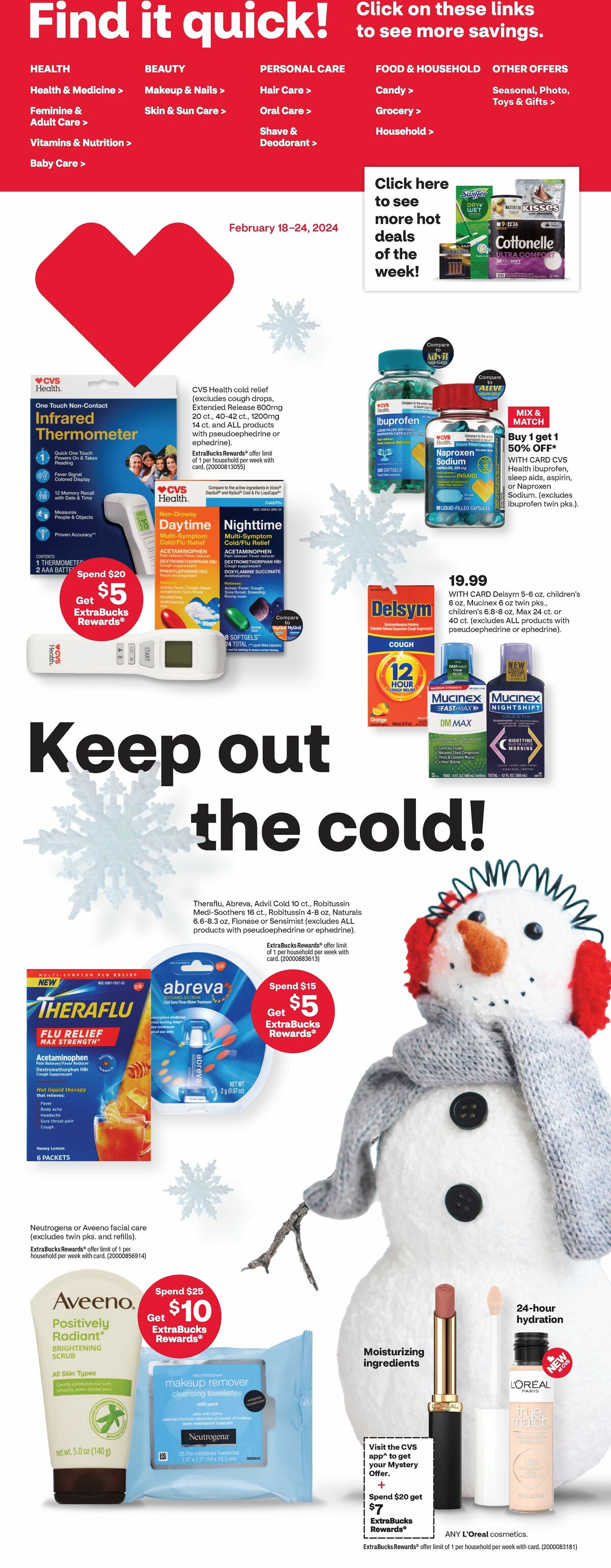 CVS Pharmacy Weekly Ad from February 18