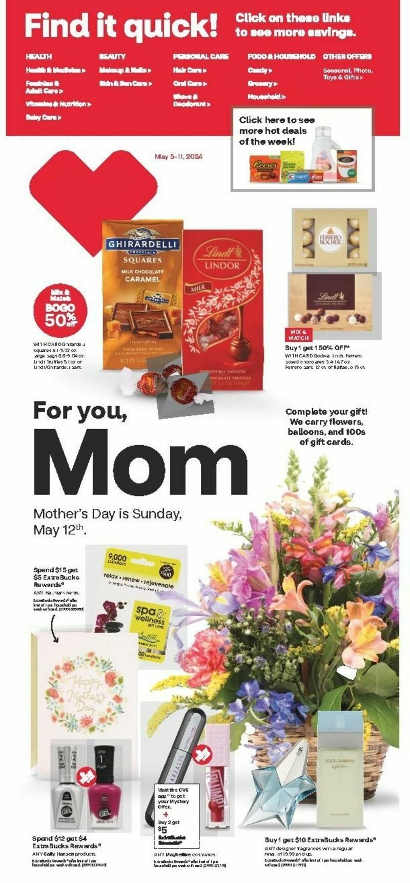 CVS Pharmacy Weekly Ad from May 5