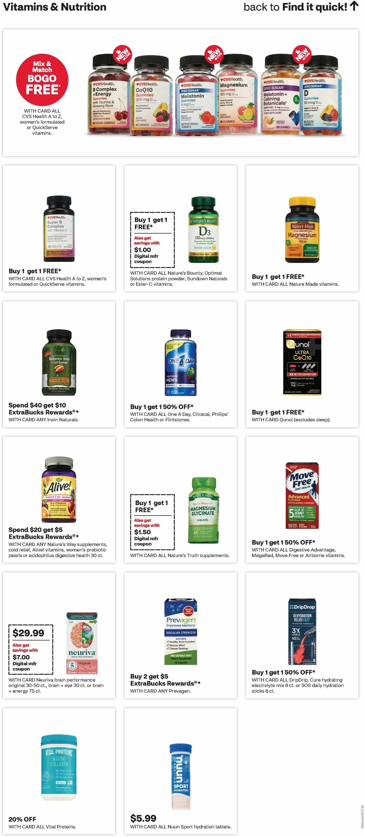 CVS Pharmacy Weekly Ad from August 11