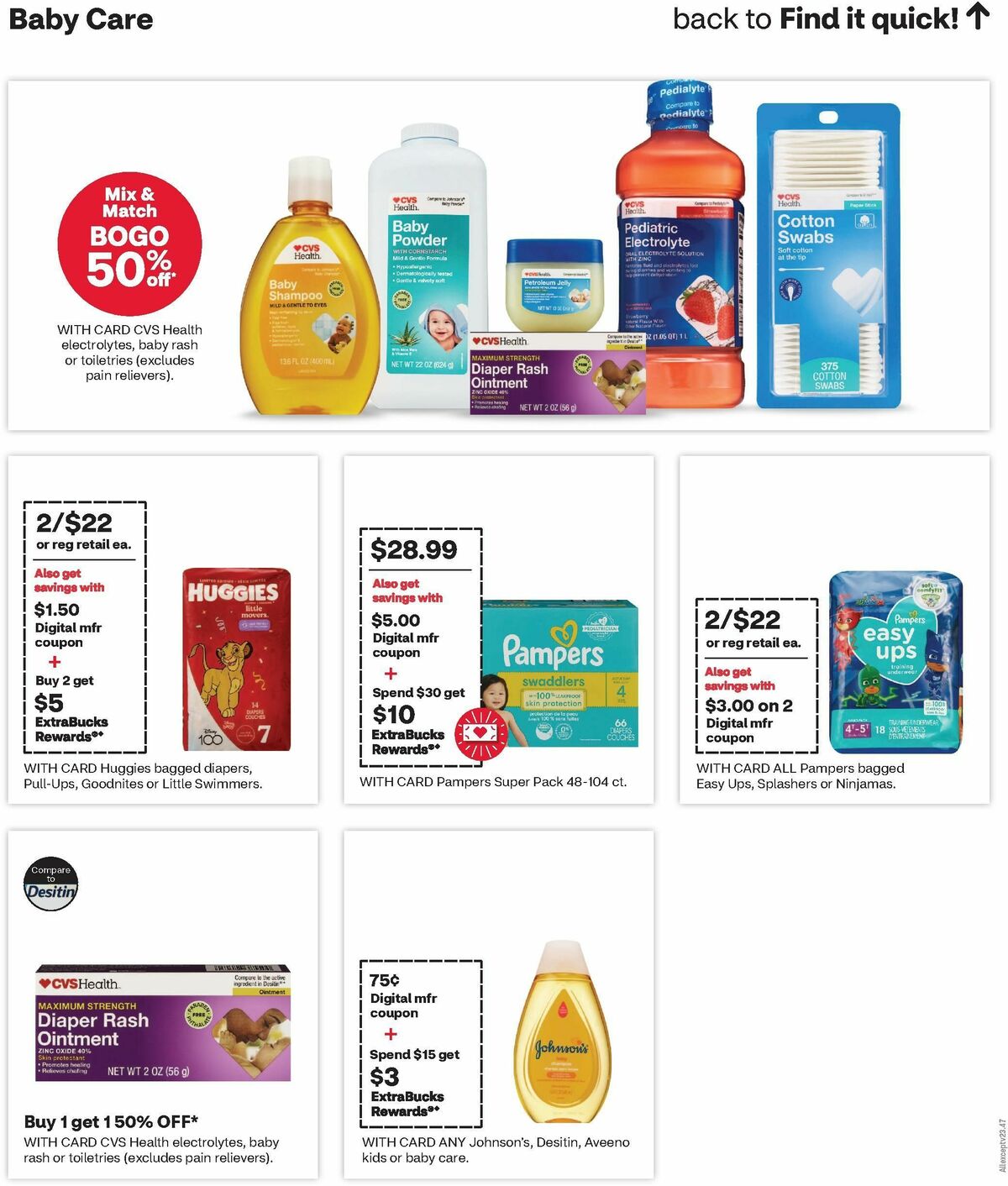 CVS Pharmacy Weekly Ad from August 11