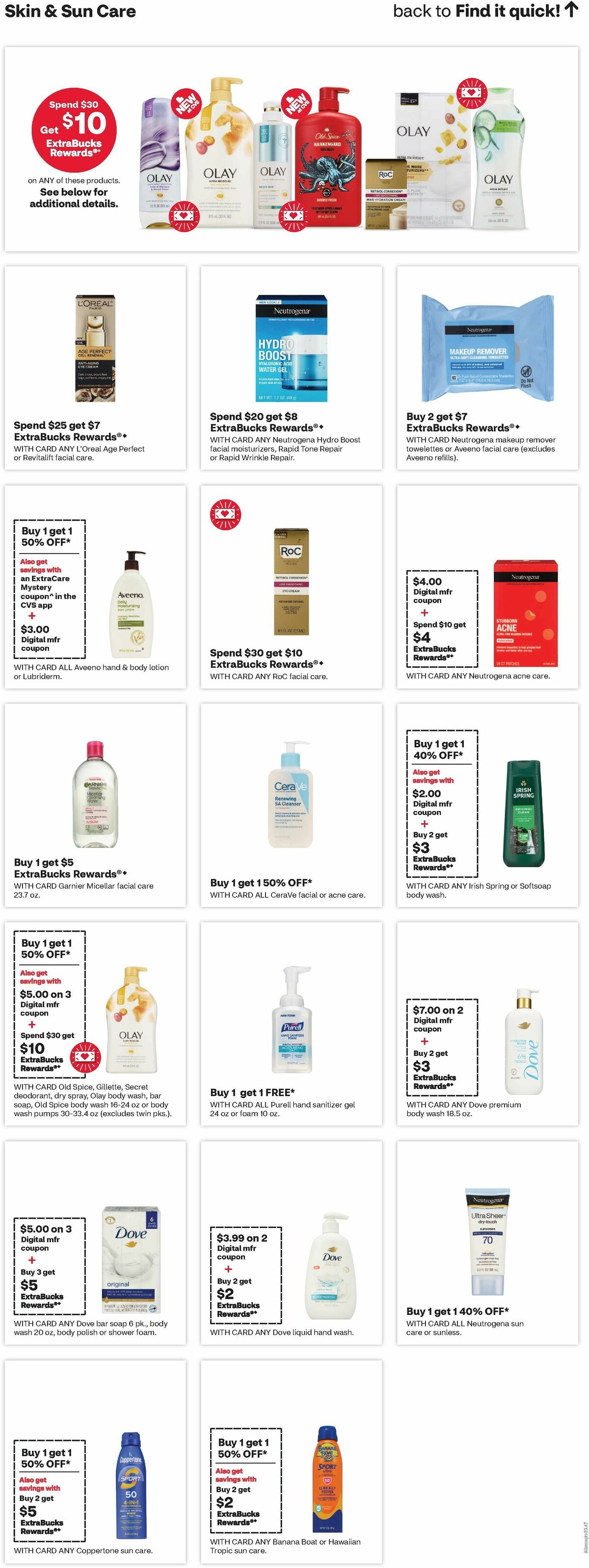 CVS Pharmacy Weekly Ad from August 11