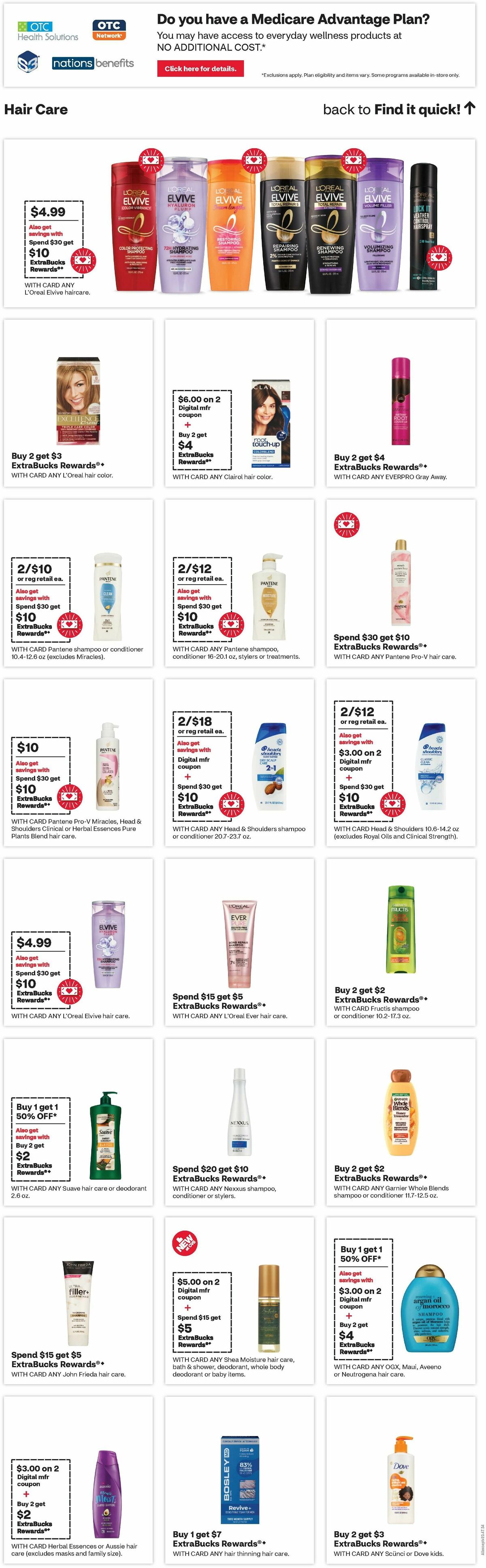 CVS Pharmacy Weekly Ad from August 11