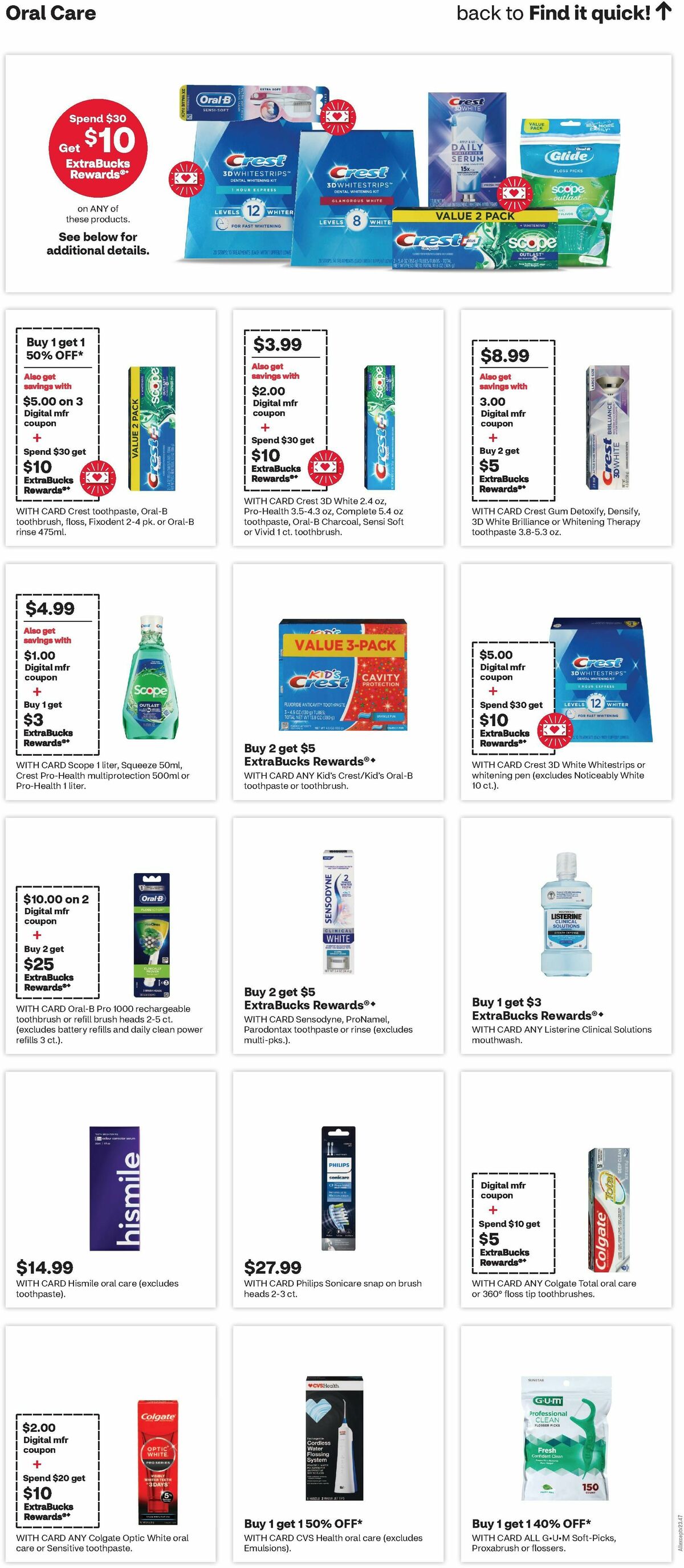 CVS Pharmacy Weekly Ad from August 11