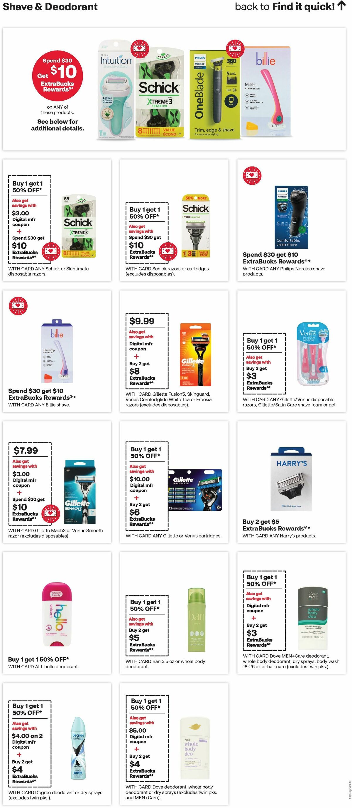 CVS Pharmacy Weekly Ad from August 11