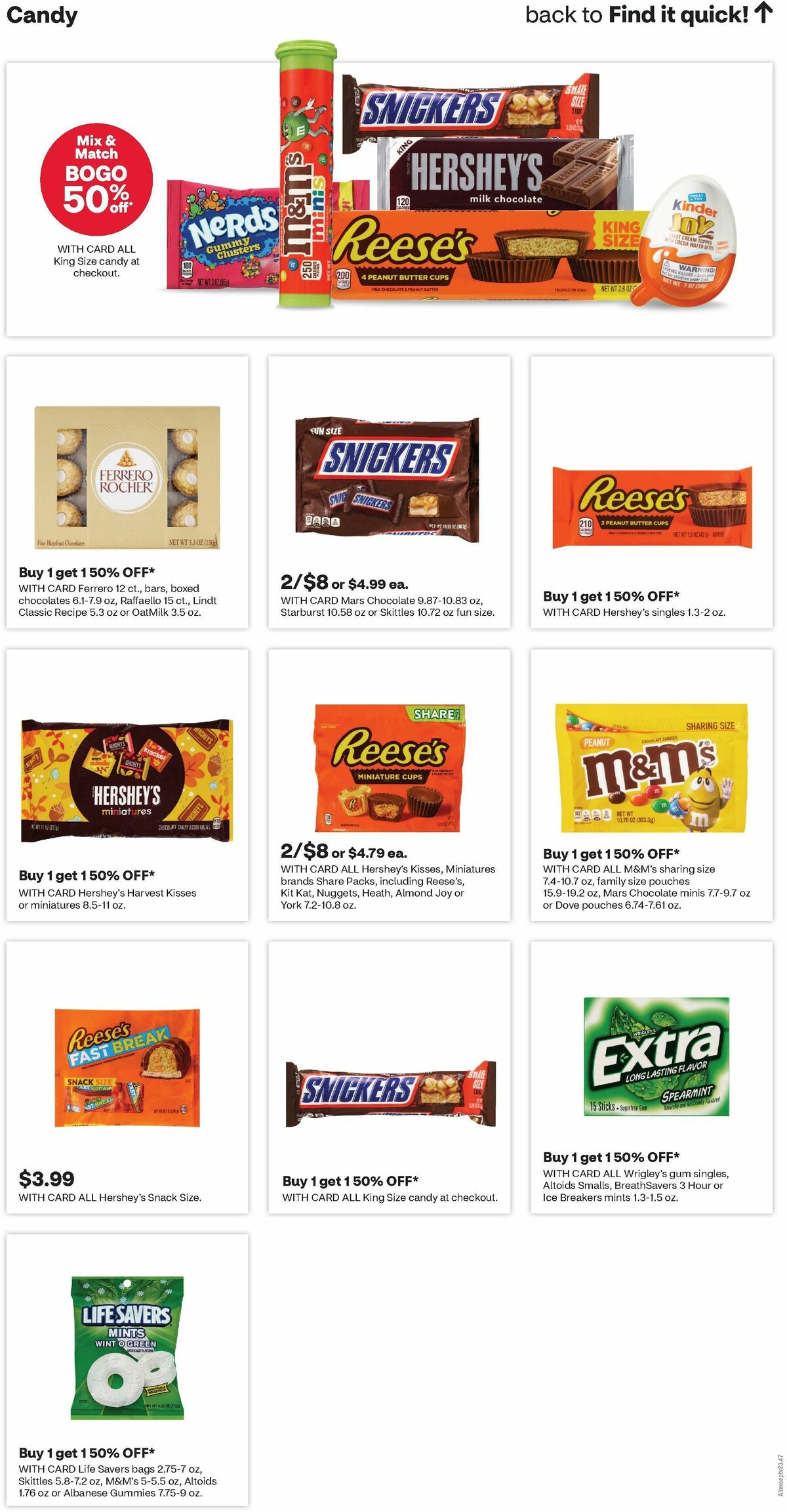 CVS Pharmacy Weekly Ad from August 11