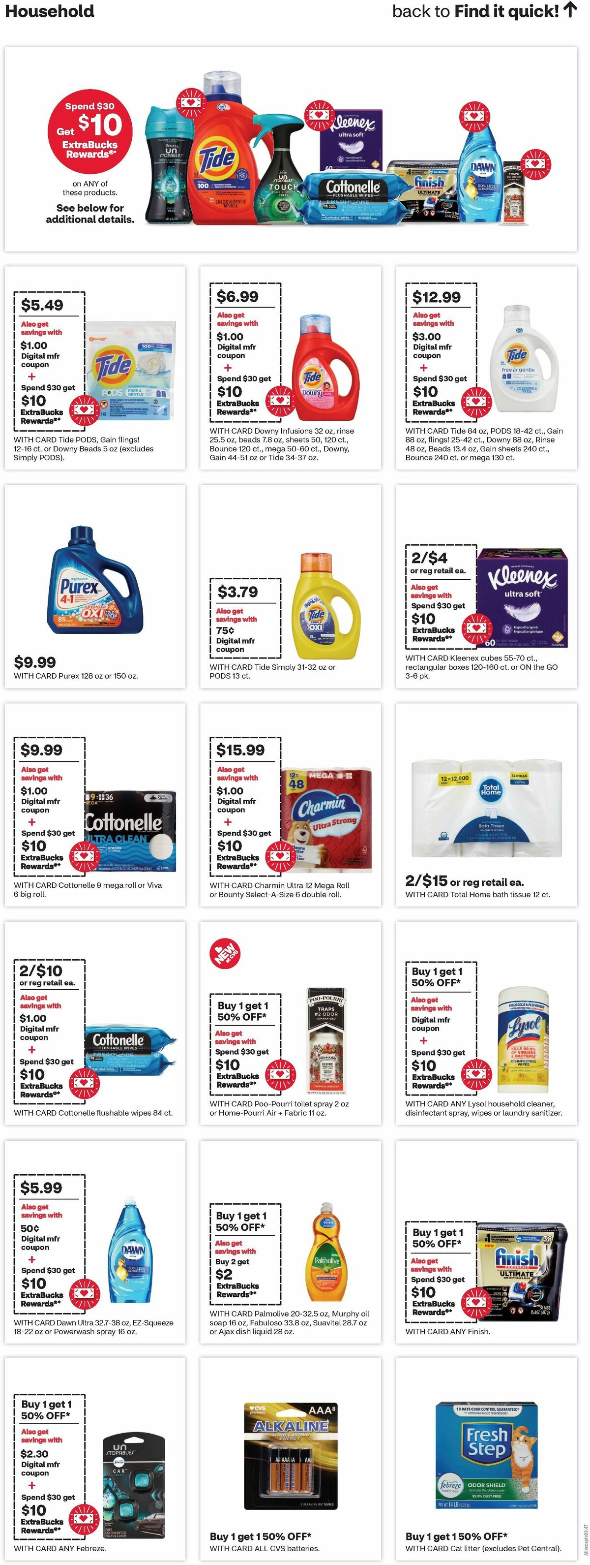 CVS Pharmacy Weekly Ad from August 11