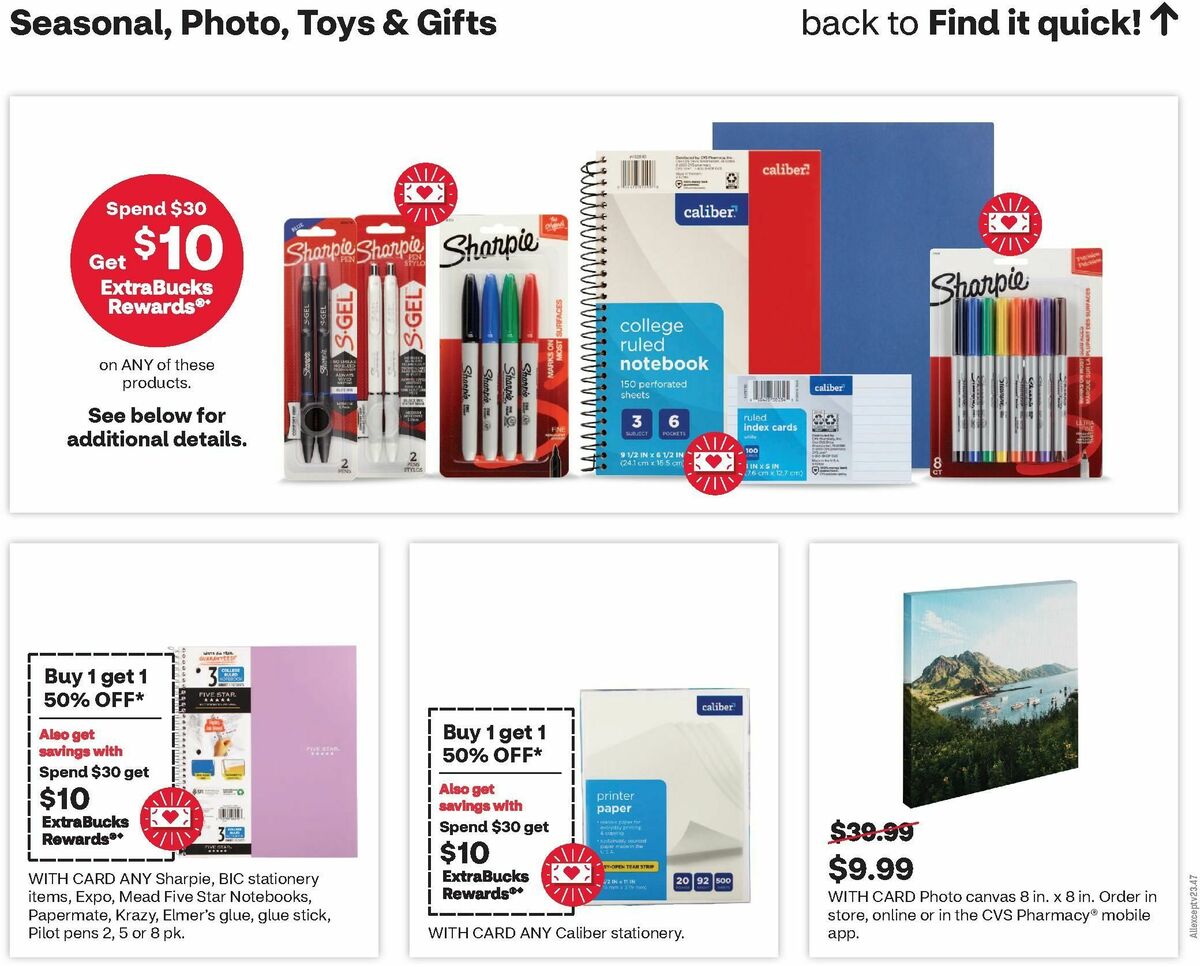 CVS Pharmacy Weekly Ad from August 11