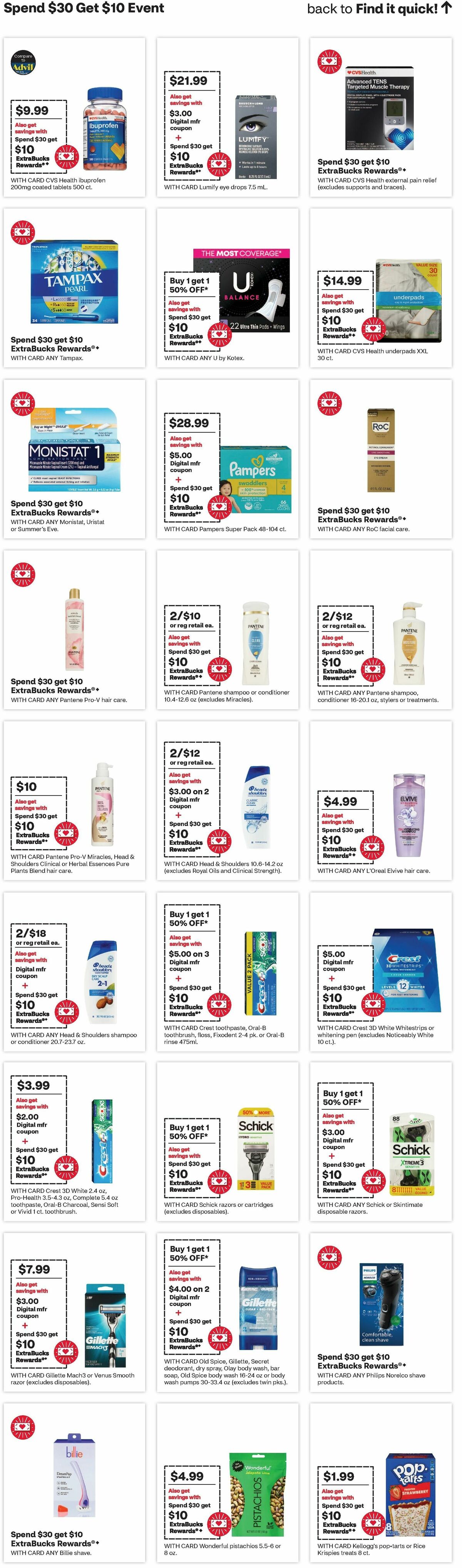 CVS Pharmacy Weekly Ad from August 11