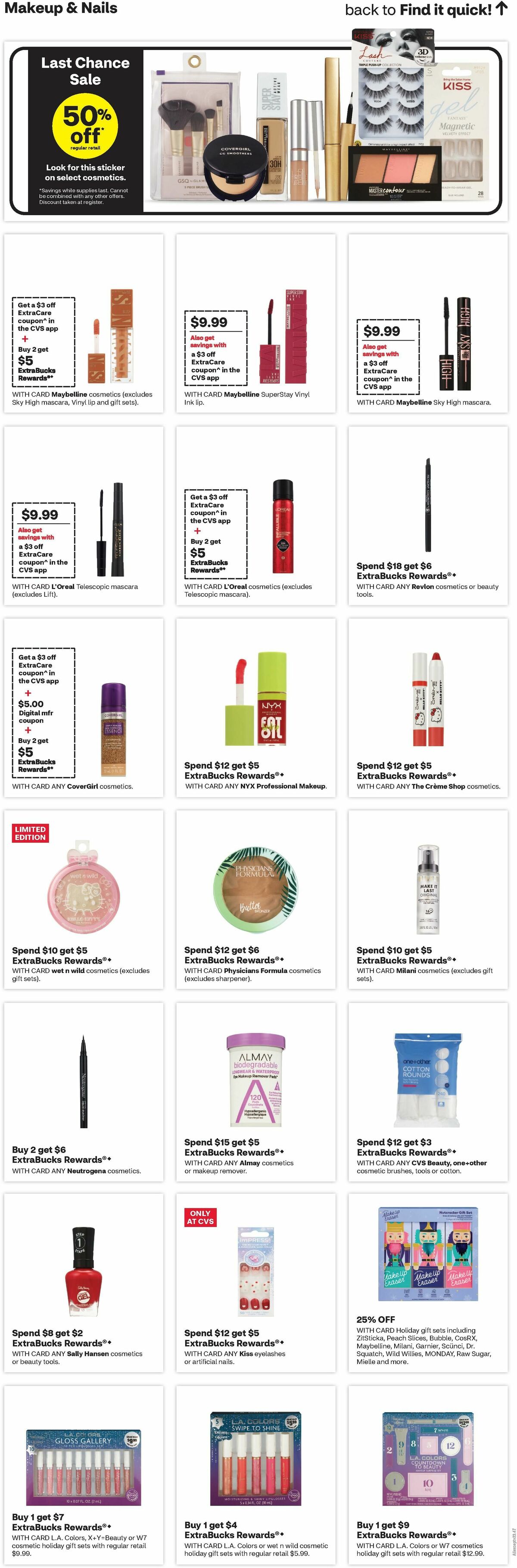 CVS Pharmacy Weekly Ad from December 8