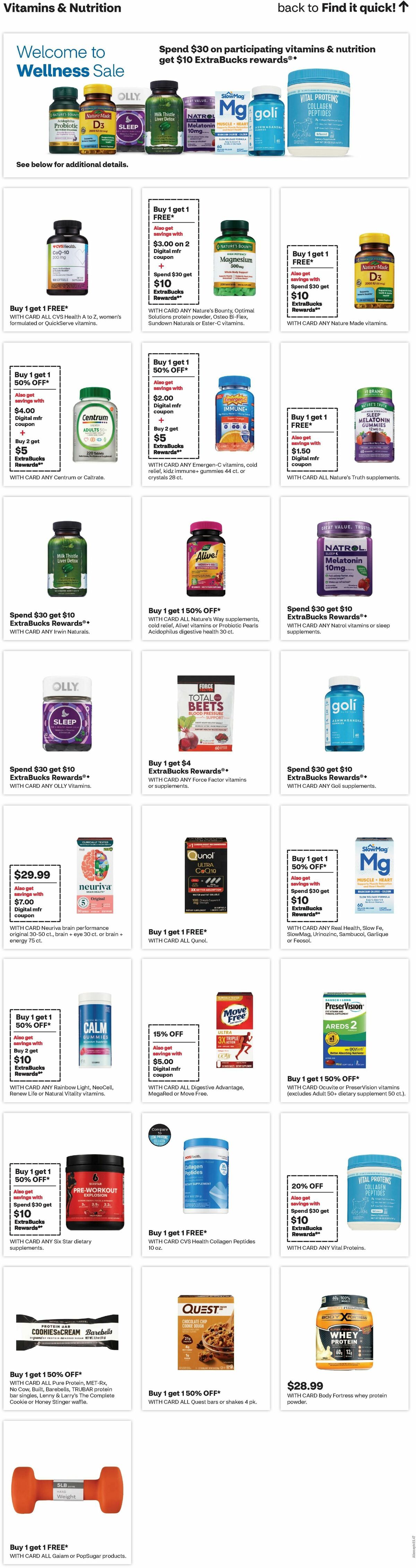 CVS Pharmacy Weekly Ad from January 5