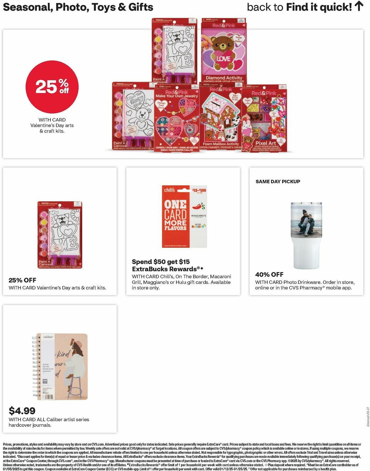 CVS Pharmacy Weekly Ad from January 19