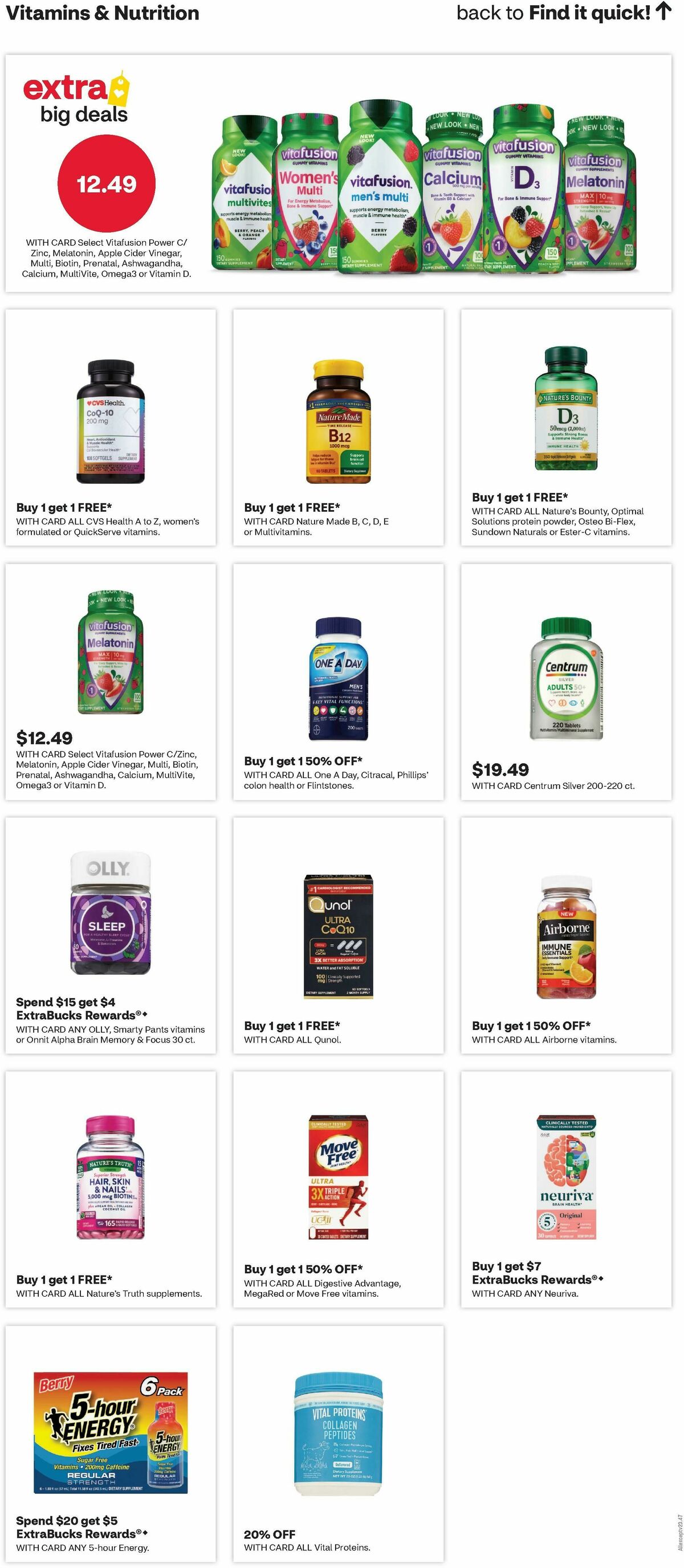 CVS Pharmacy Weekly Ad from January 26