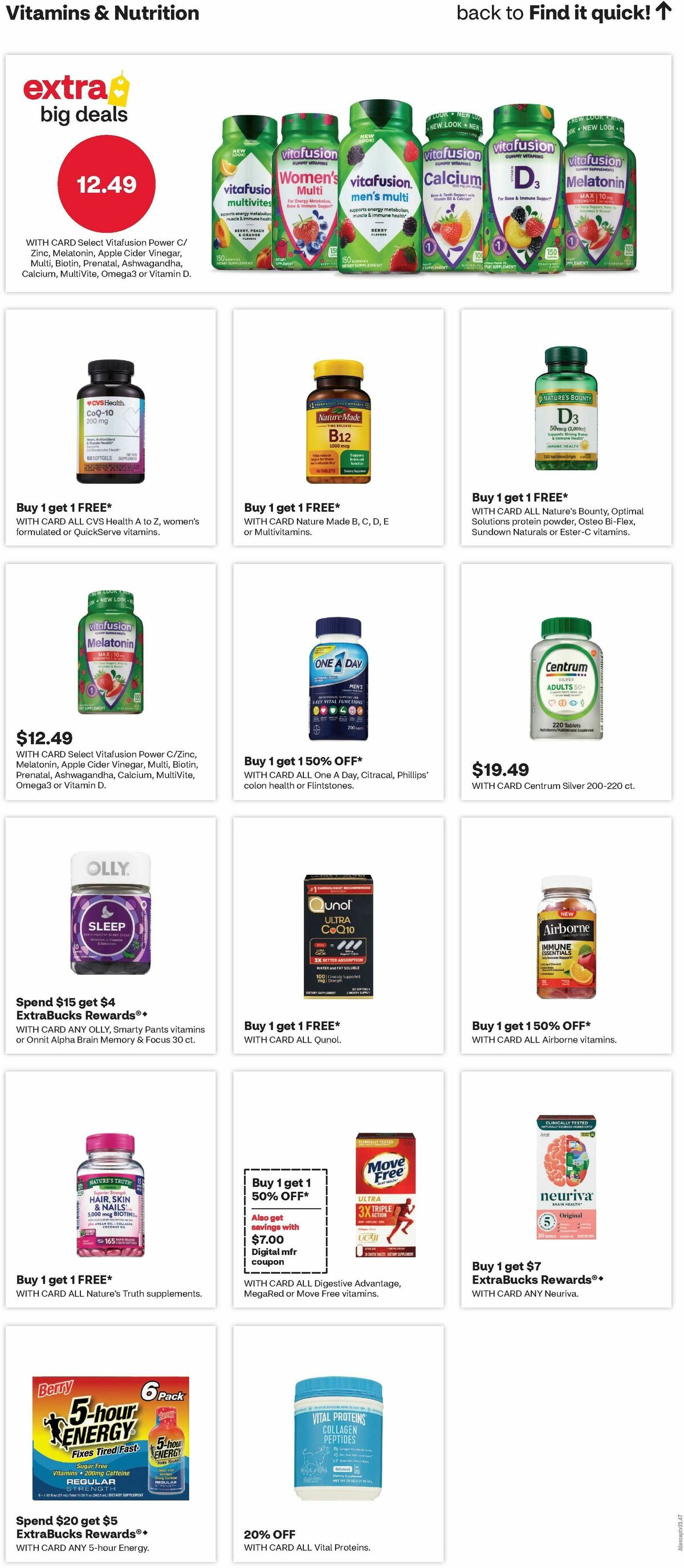 CVS Pharmacy Weekly Ad from February 2