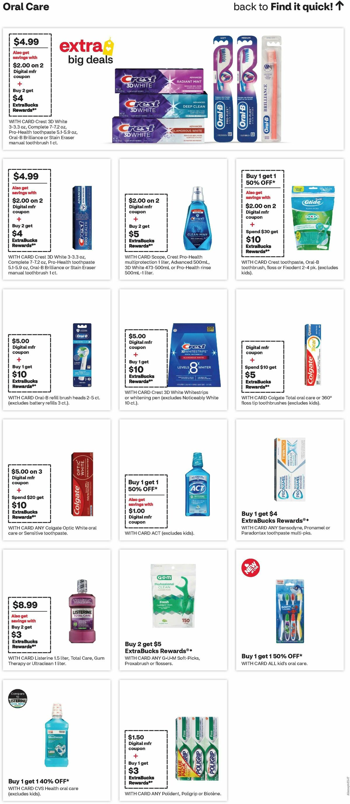 CVS Pharmacy Weekly Ad from February 2