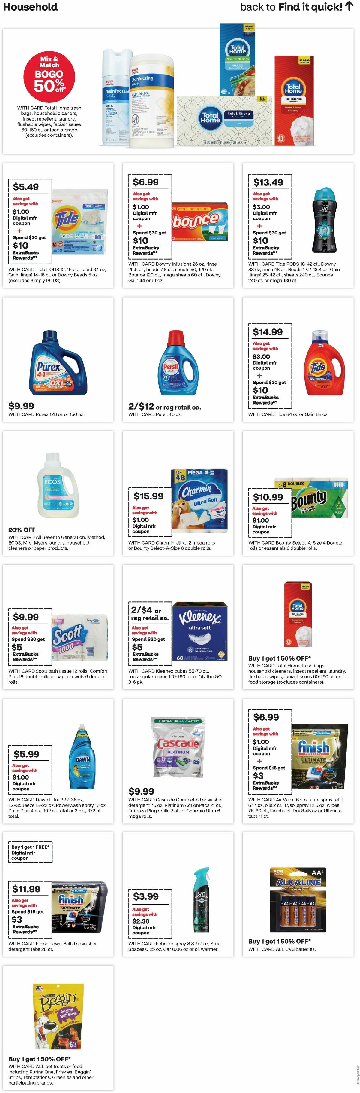 CVS Pharmacy Weekly Ad from February 2