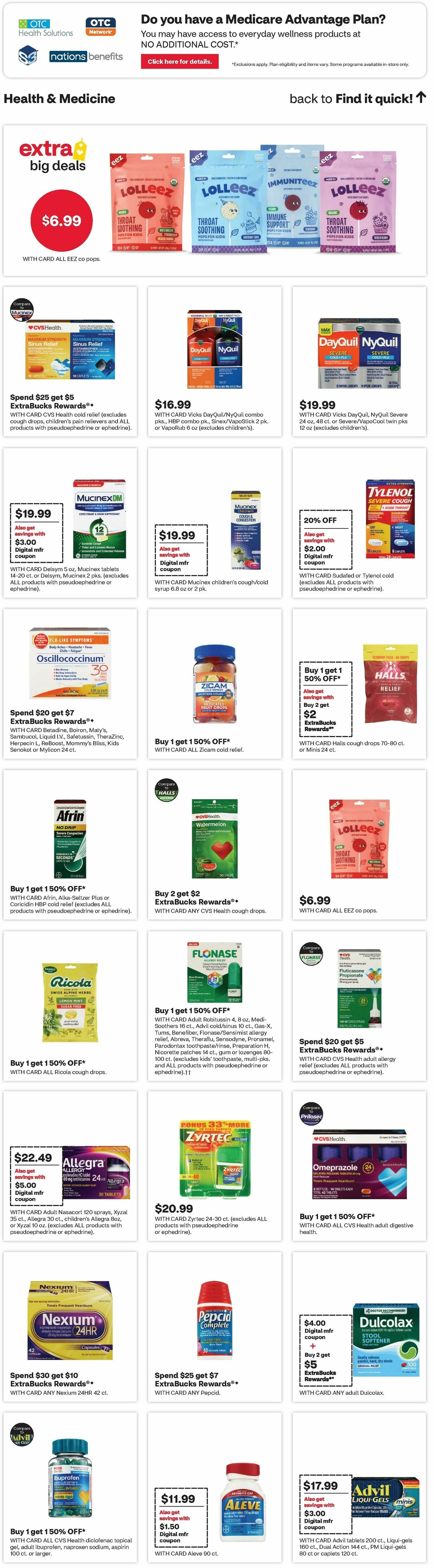 CVS Pharmacy Weekly Ad from February 2