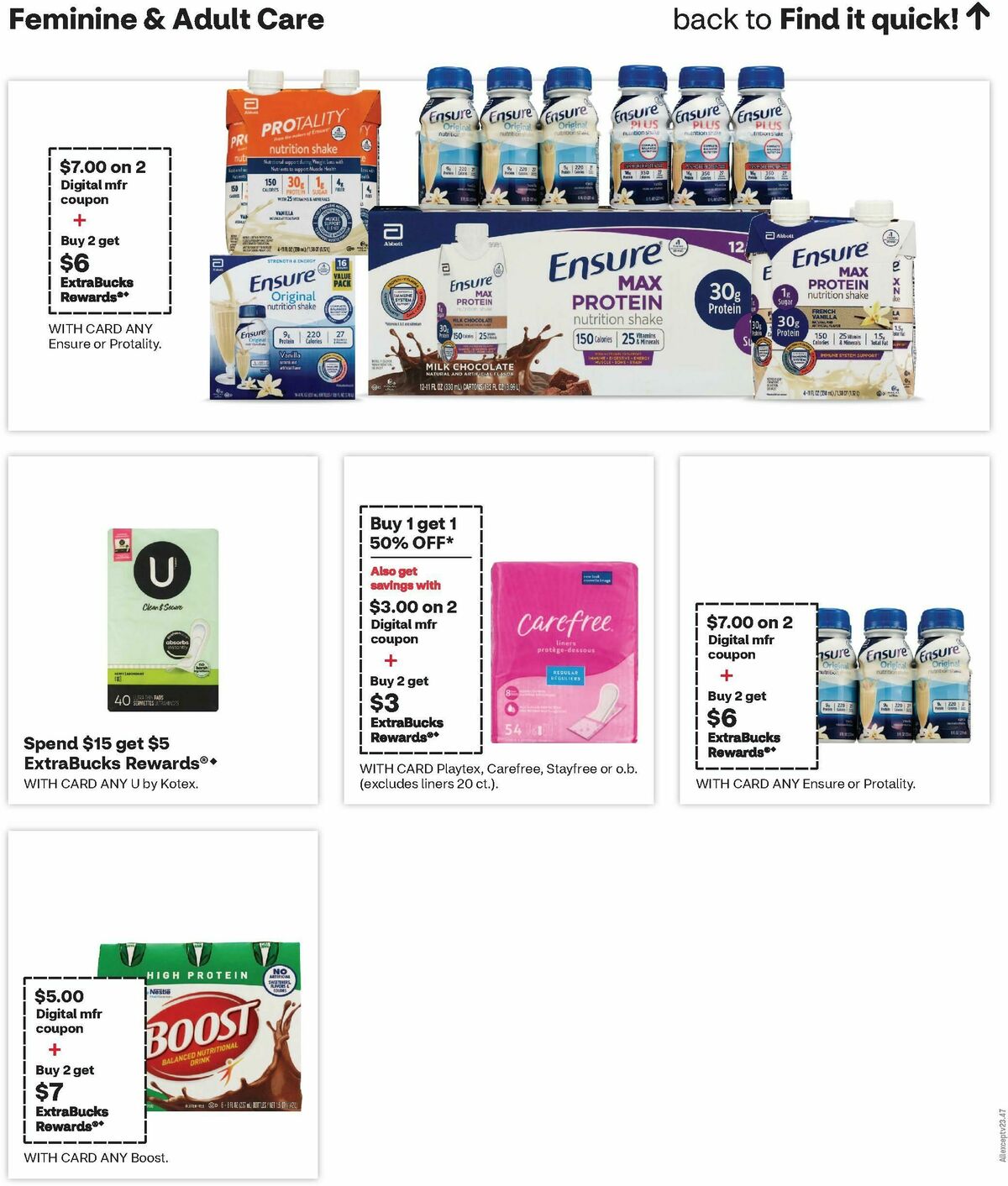 CVS Pharmacy Weekly Ad from February 2