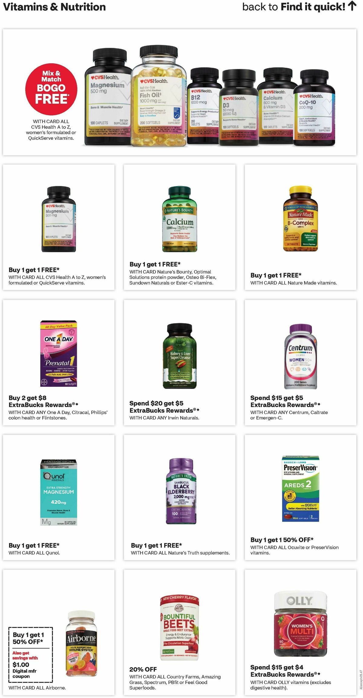 CVS Pharmacy Weekly Ad from February 9