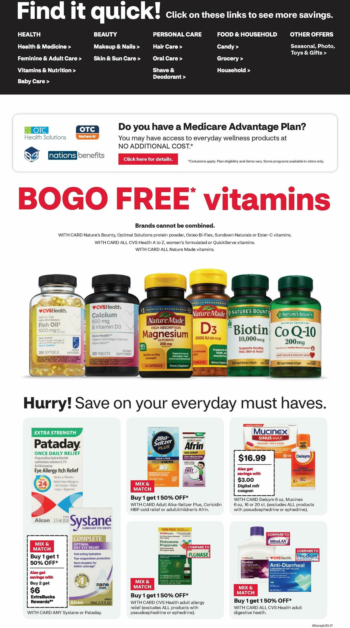 CVS Pharmacy Weekly Ad from February 9