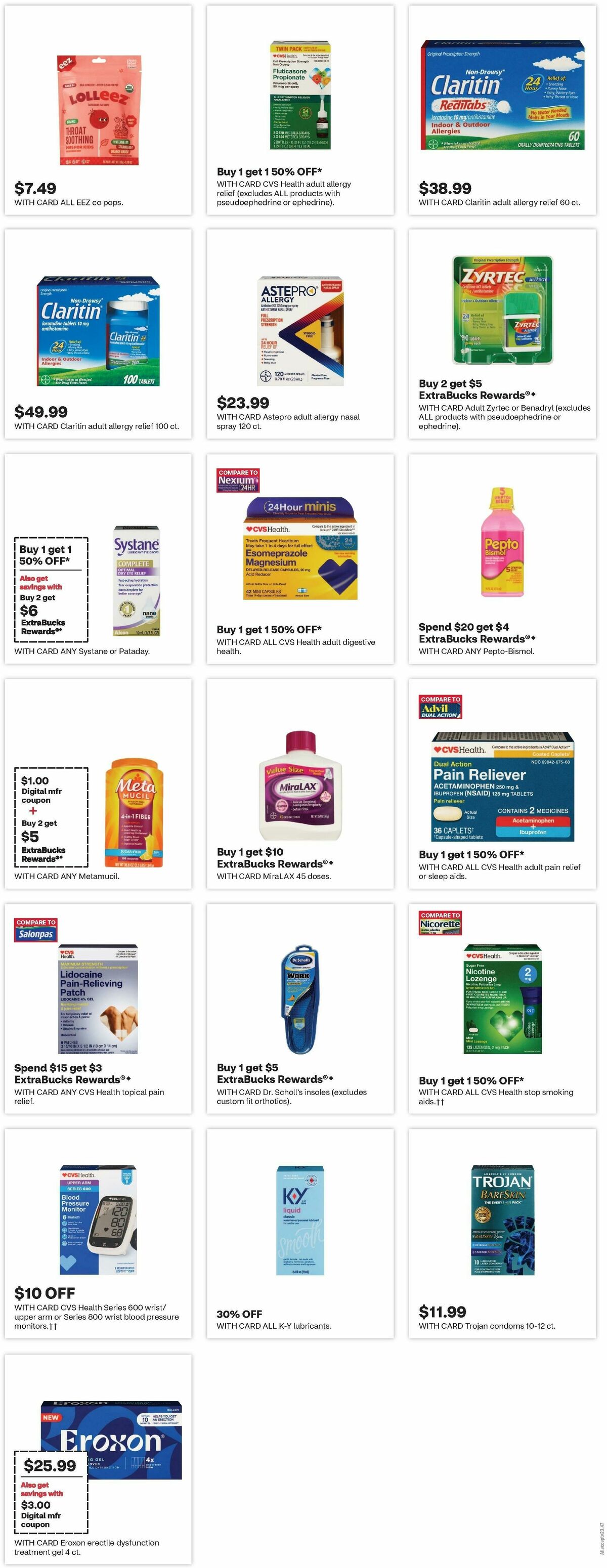 CVS Pharmacy Weekly Ad from February 9