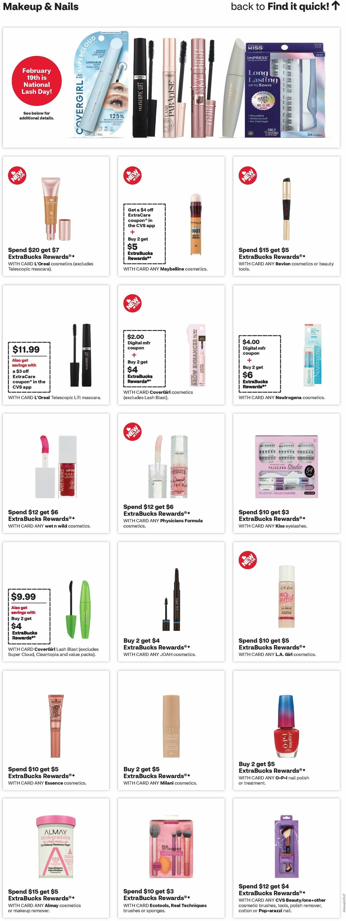 CVS Pharmacy Weekly Ad from February 16