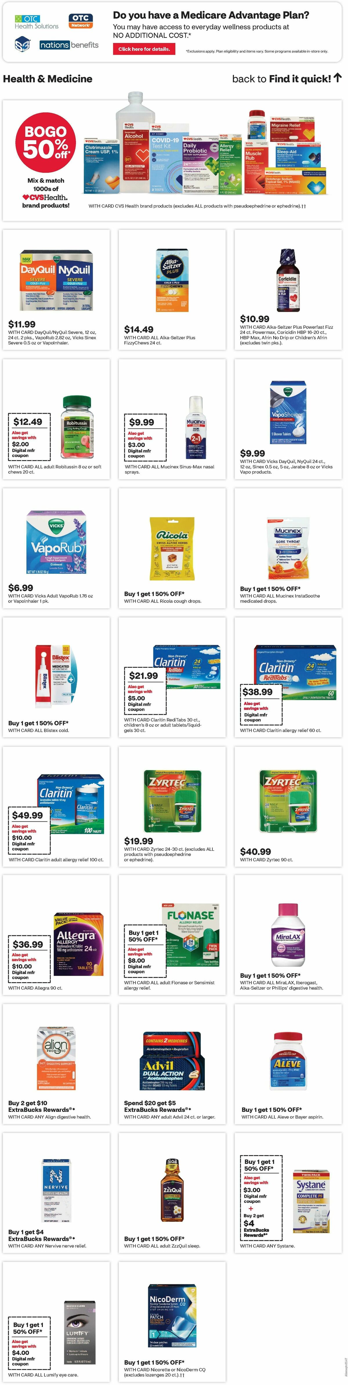 CVS Pharmacy Weekly Ad from February 16