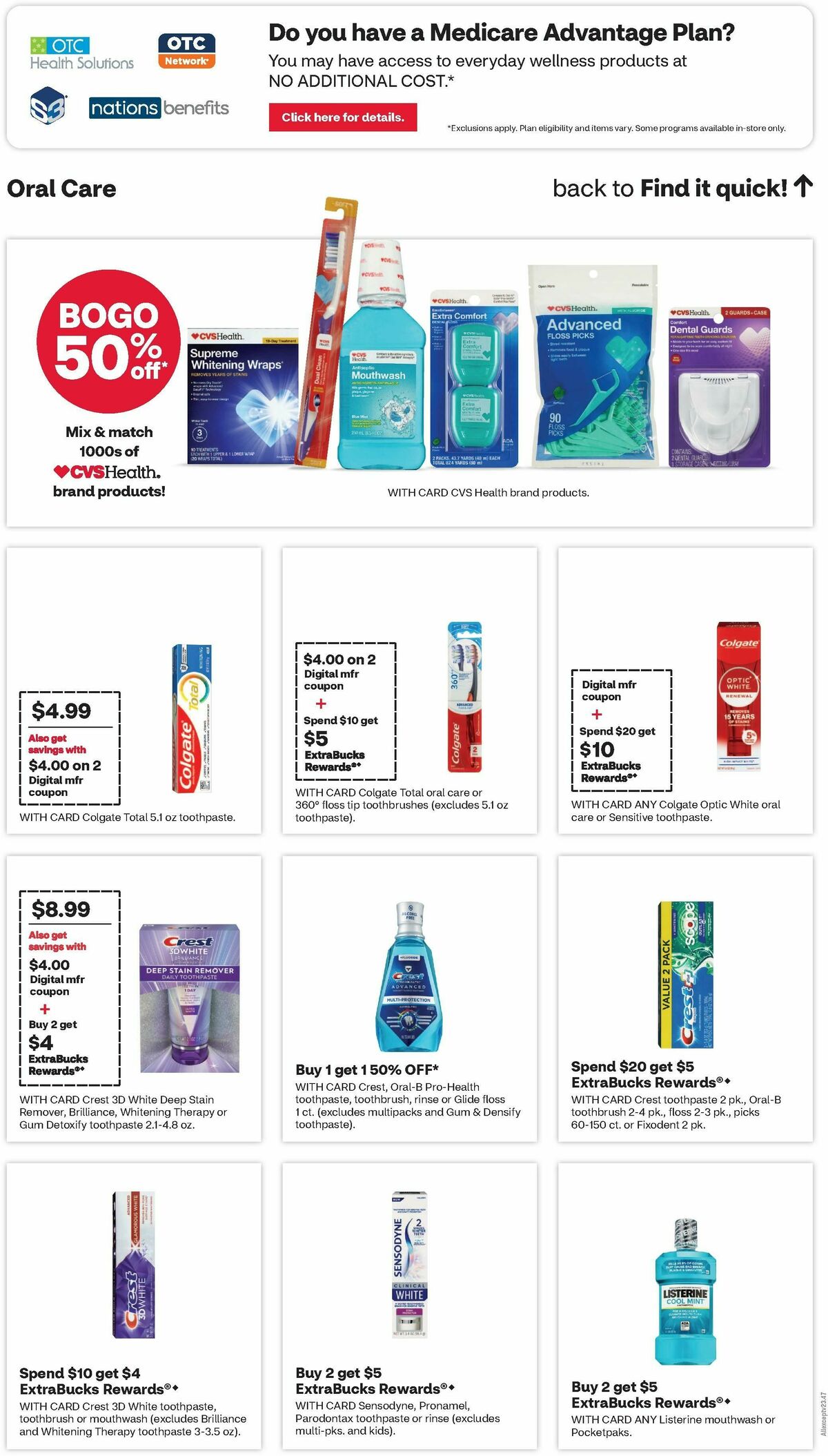 CVS Pharmacy Weekly Ad from February 23