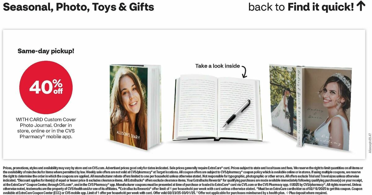 CVS Pharmacy Weekly Ad from February 23