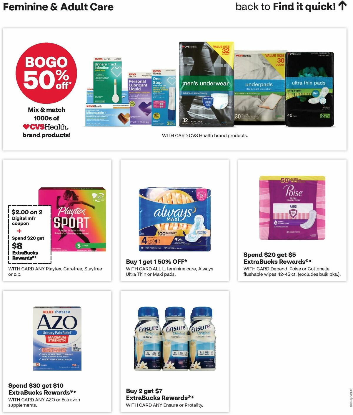 CVS Pharmacy Weekly Ad from February 23