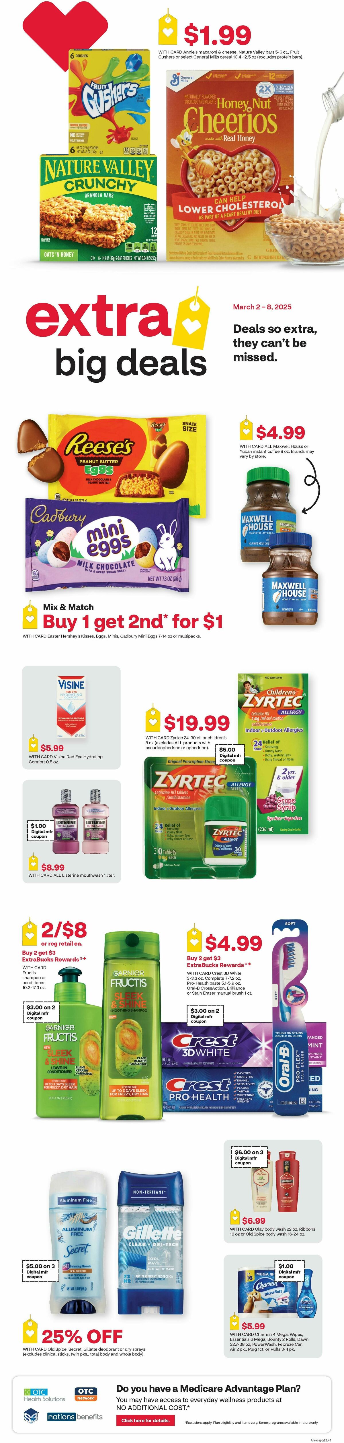 CVS Pharmacy Weekly Ad from March 2