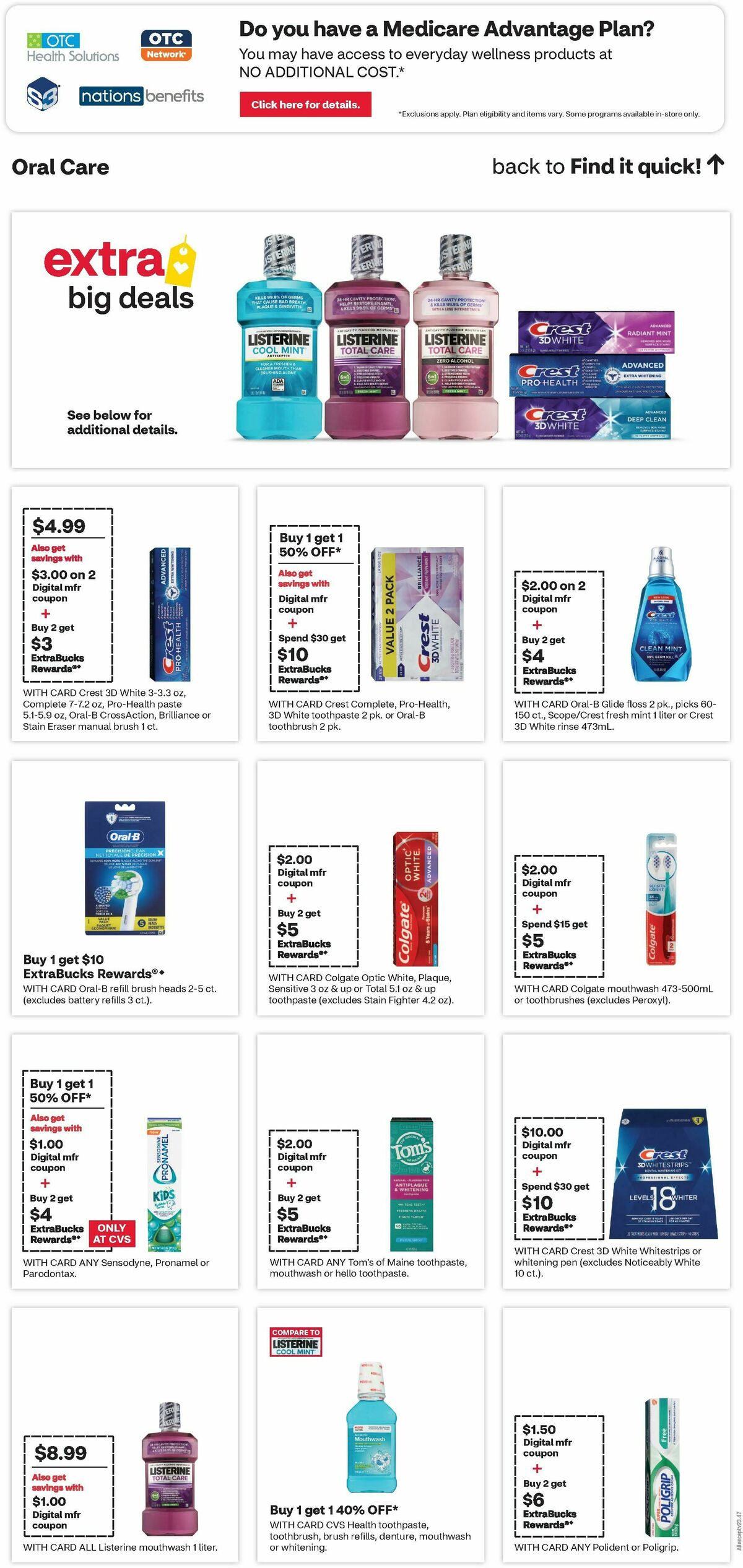 CVS Pharmacy Weekly Ad from March 2