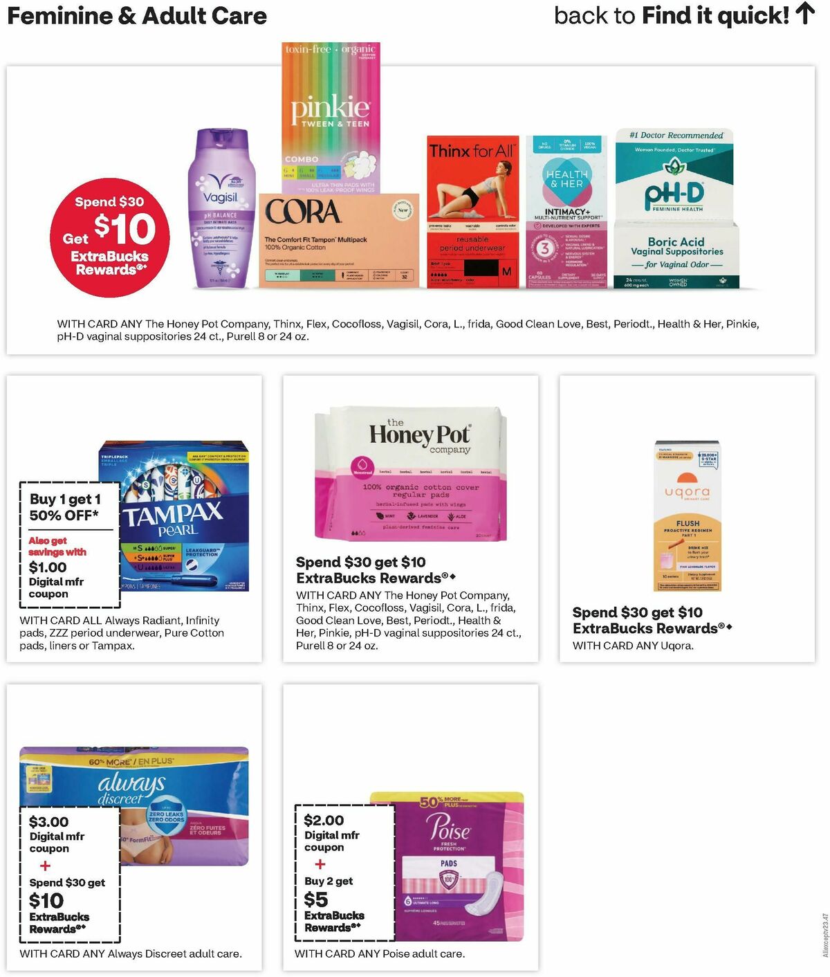 CVS Pharmacy Weekly Ad from March 2