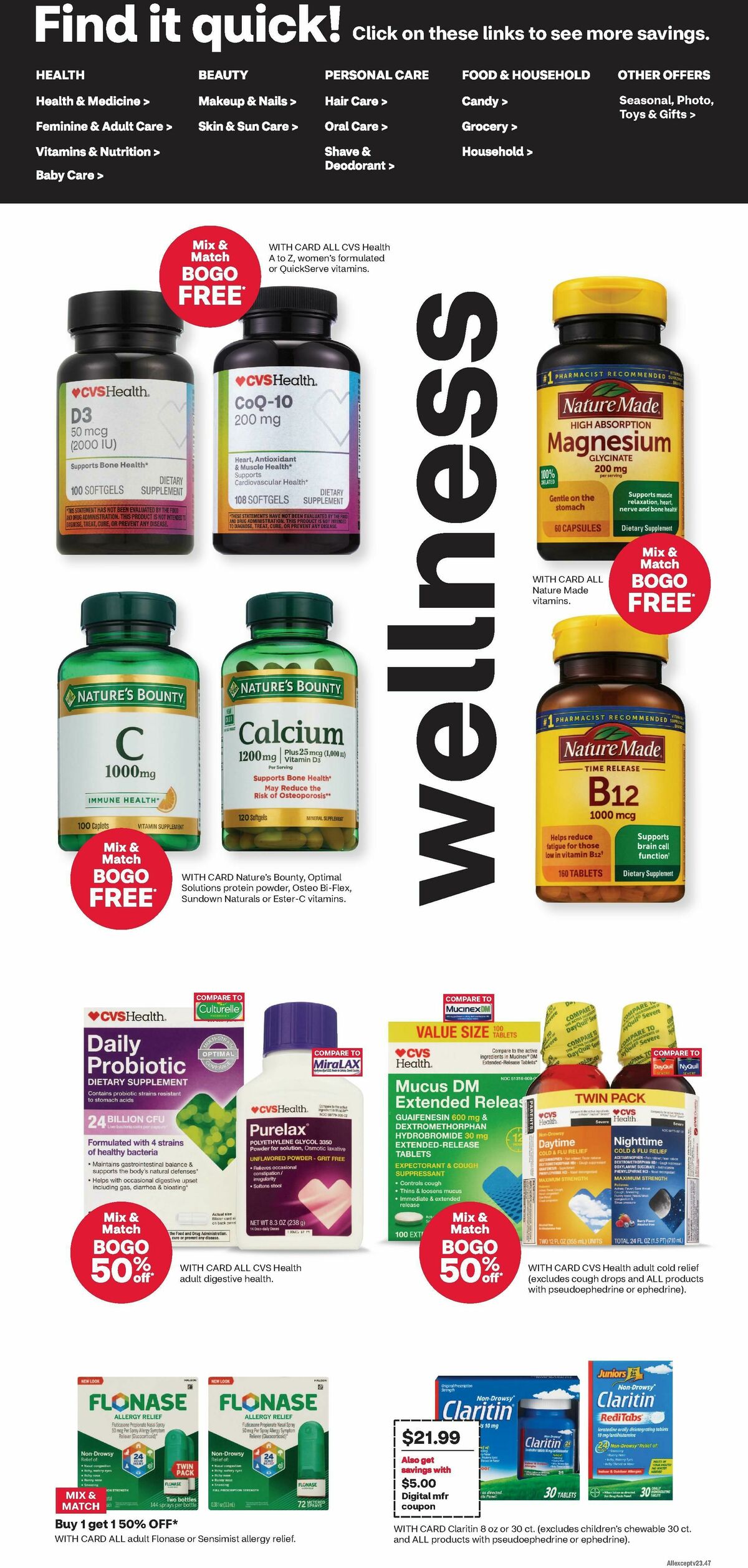 CVS Pharmacy Weekly Ad from March 9
