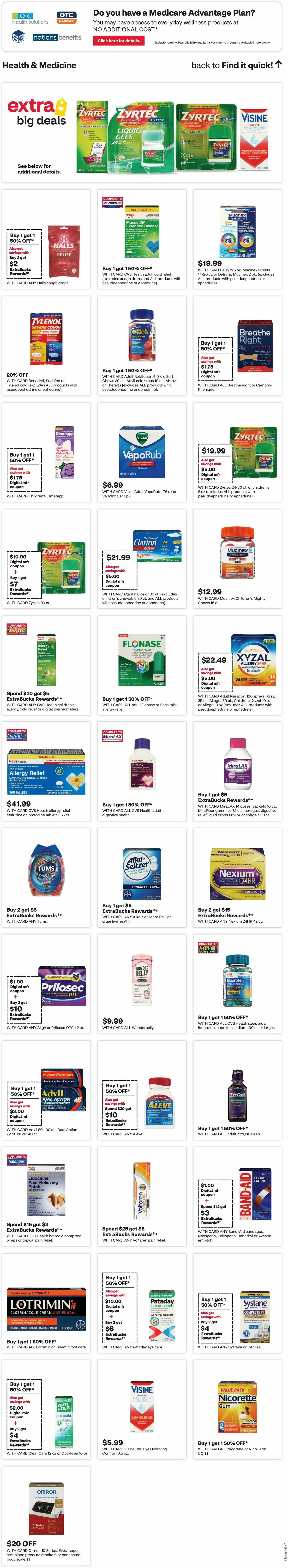 CVS Pharmacy Weekly Ad from March 9