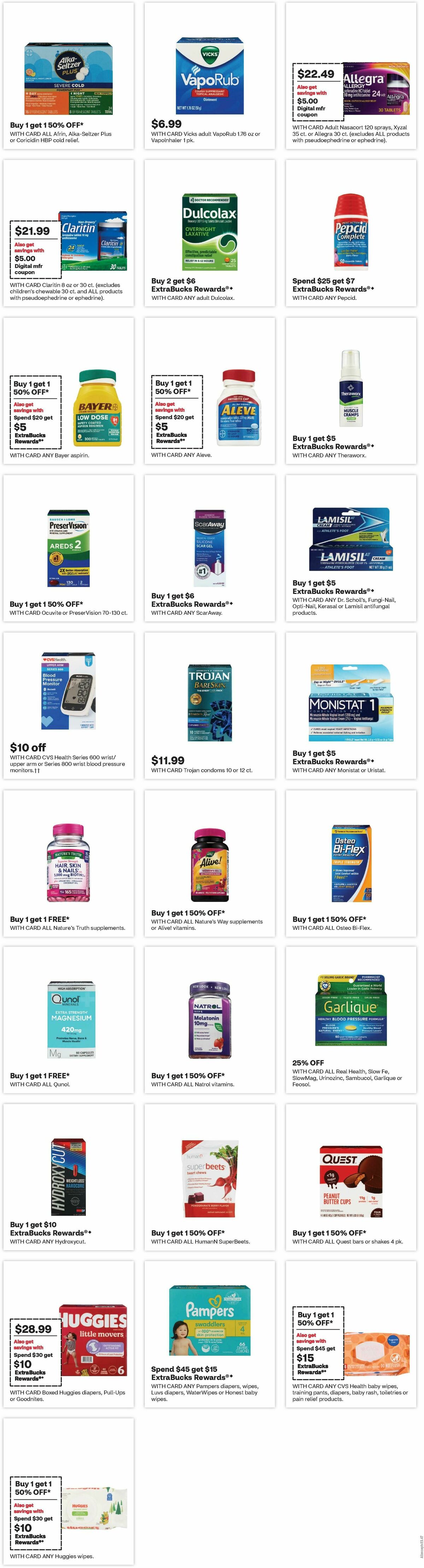 CVS Pharmacy Weekly Ad from March 16