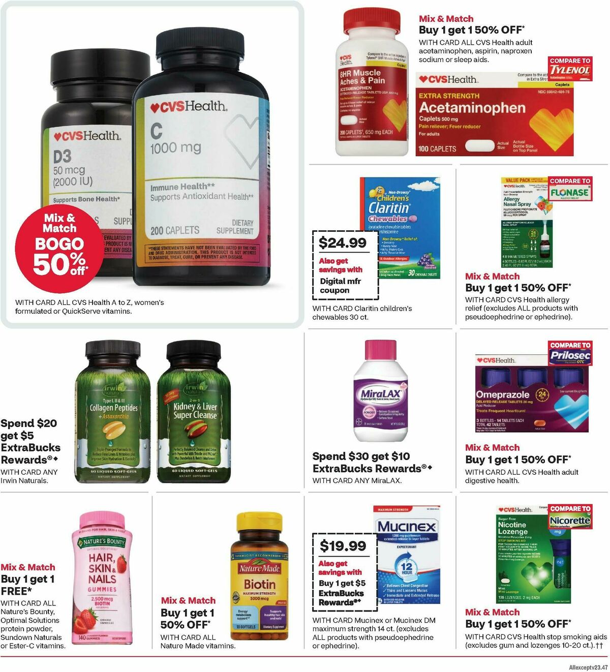 CVS Pharmacy Weekly Ad from March 23