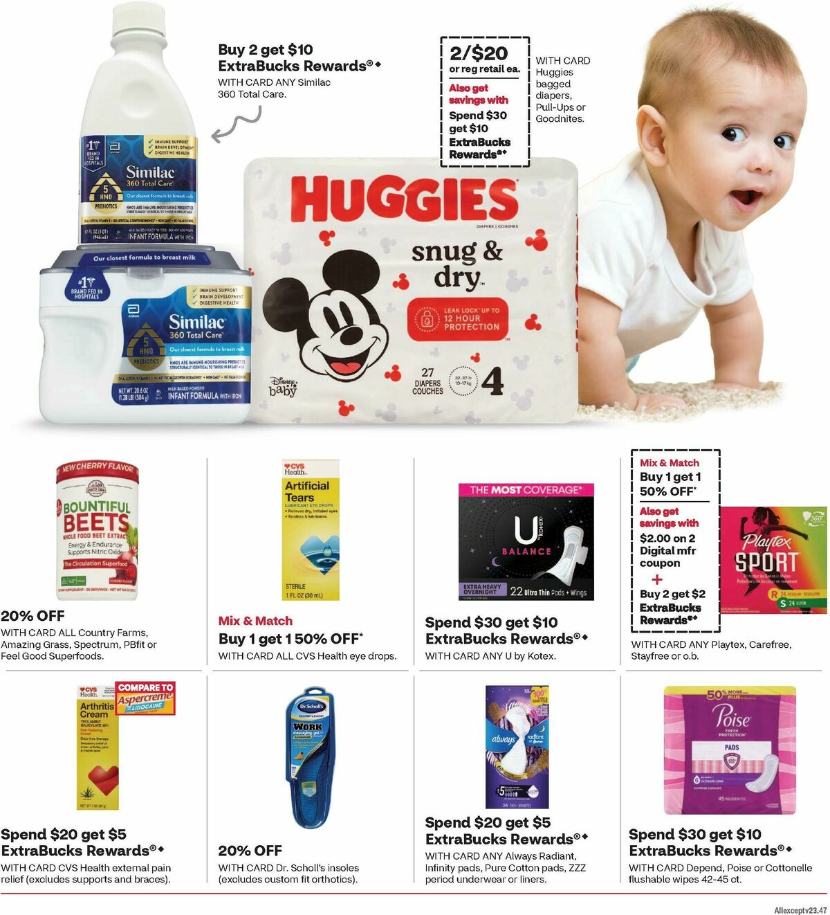CVS Pharmacy Weekly Ad from March 23
