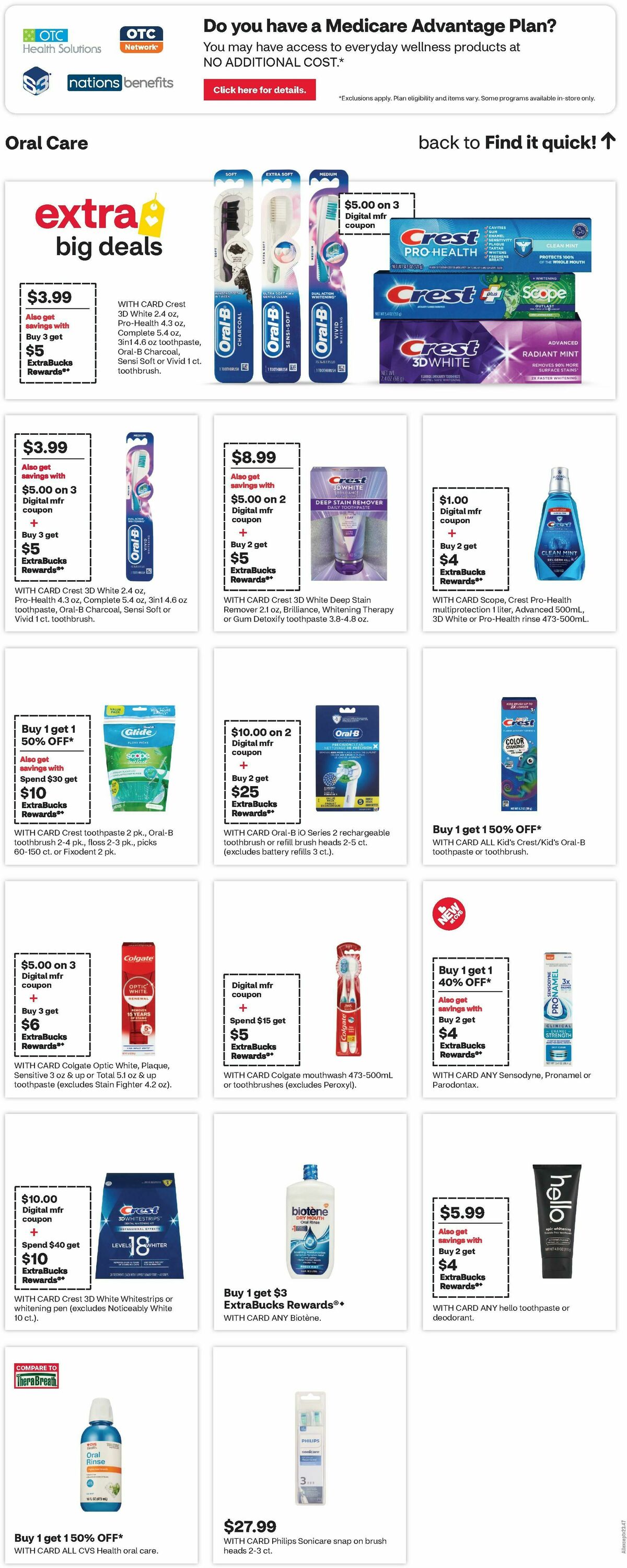 CVS Pharmacy Weekly Ad from March 30
