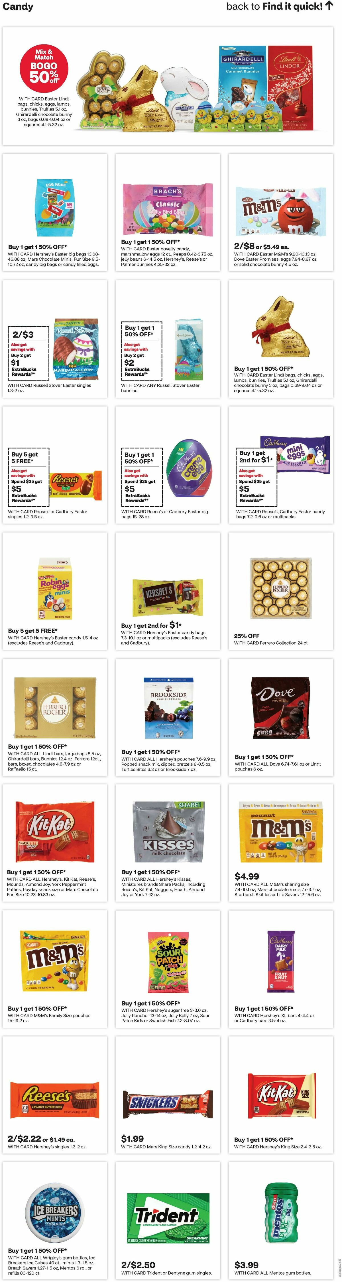 CVS Pharmacy Weekly Ad from March 30