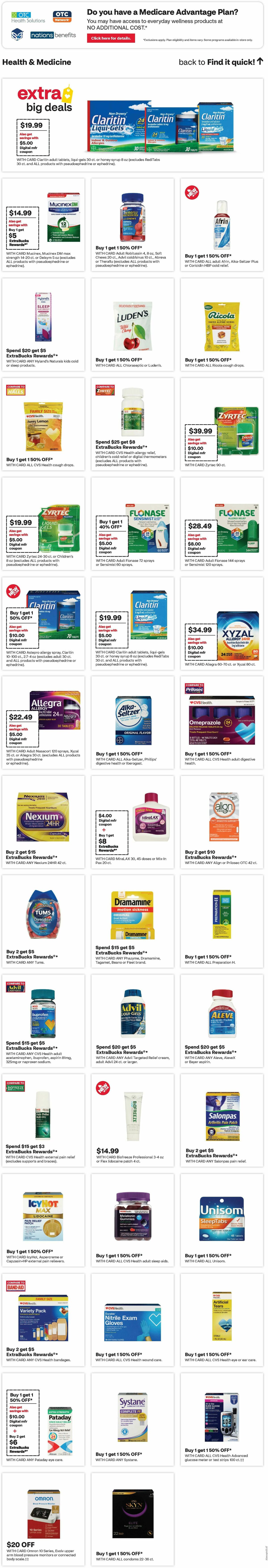 CVS Pharmacy Weekly Ad from March 30