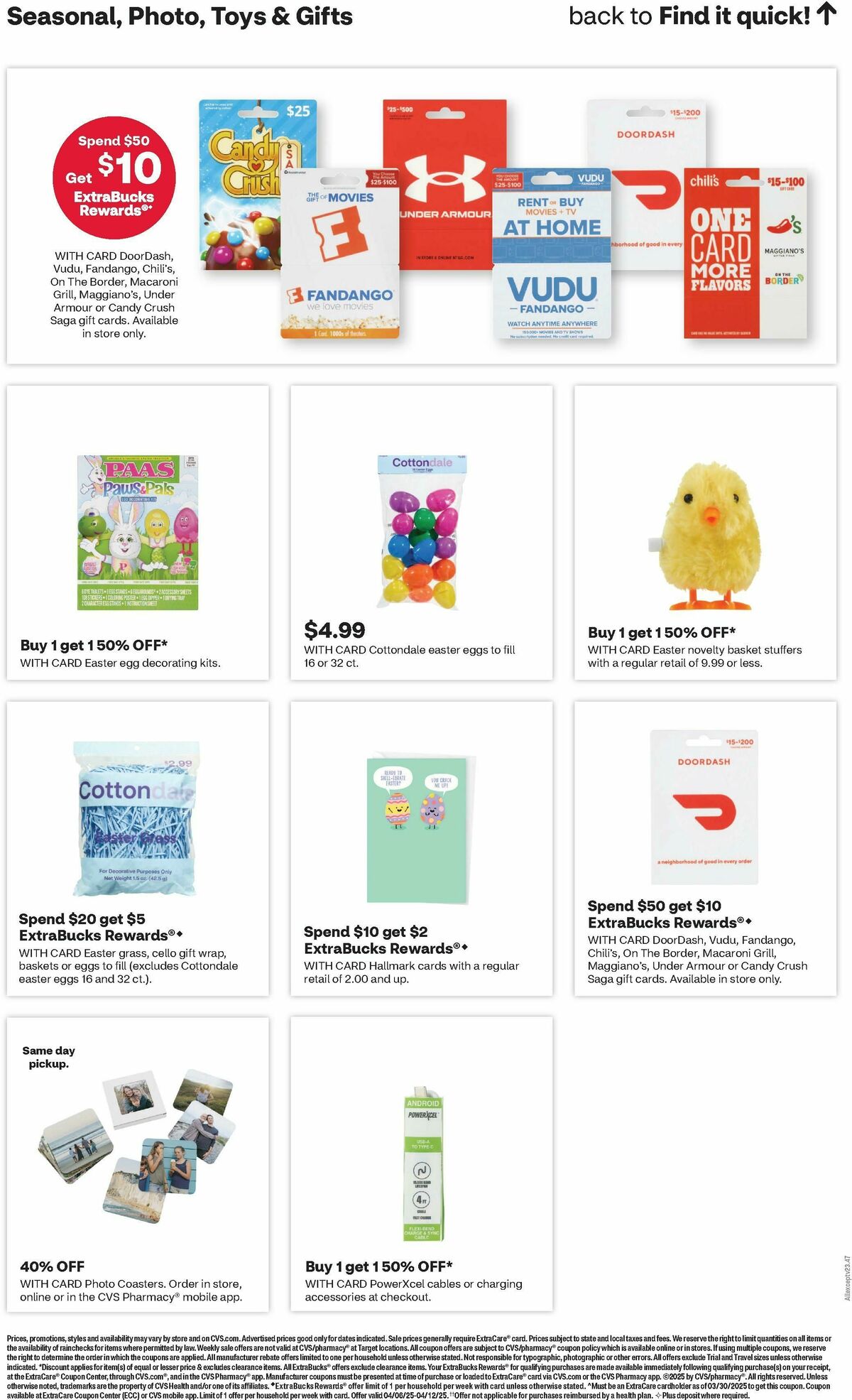 CVS Pharmacy Weekly Ad from April 6