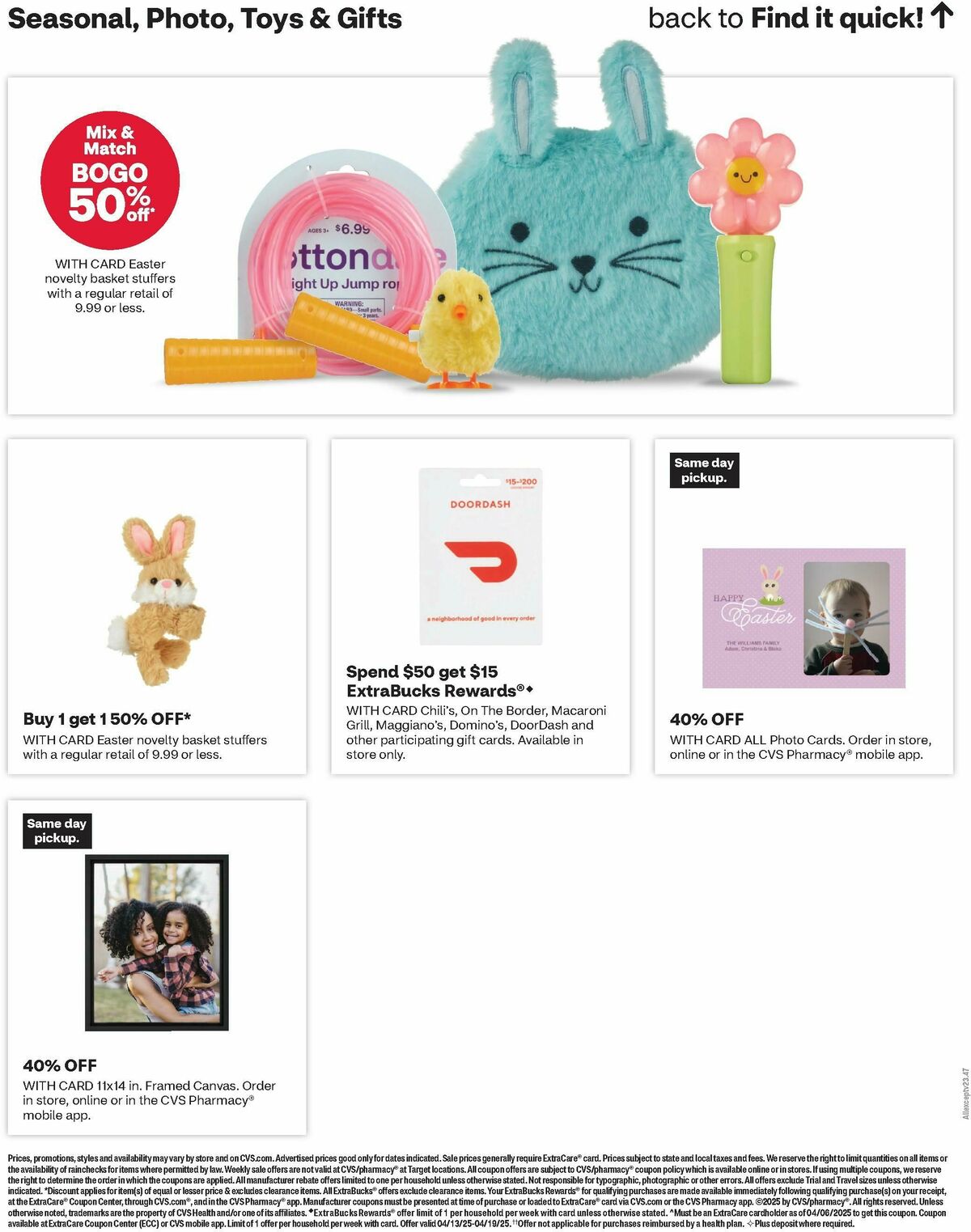 CVS Pharmacy Weekly Ad from April 13