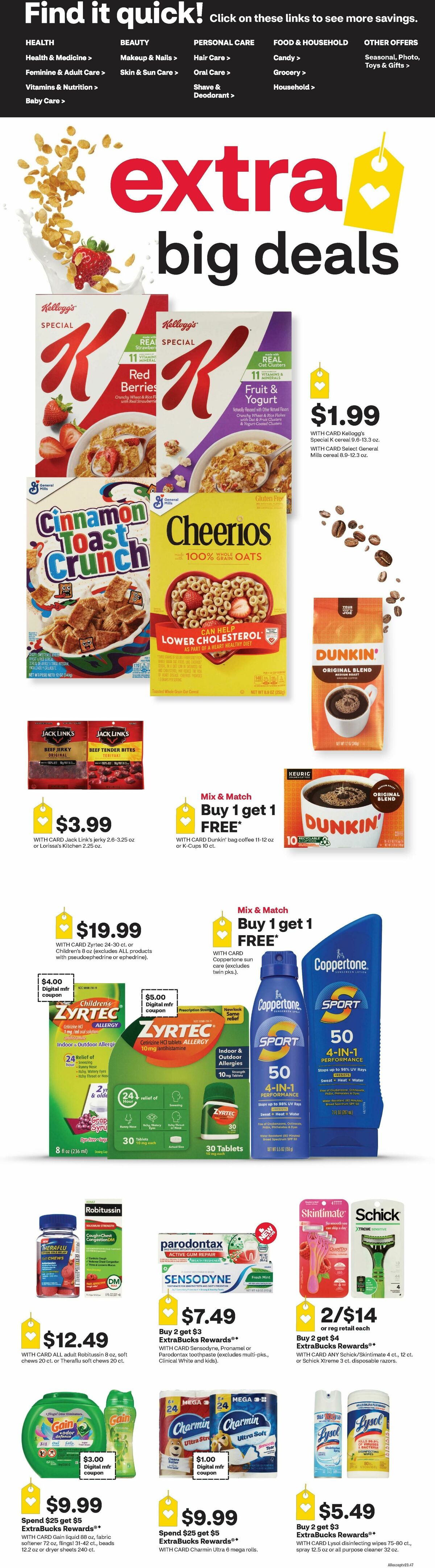 CVS Pharmacy Weekly Ad from April 13